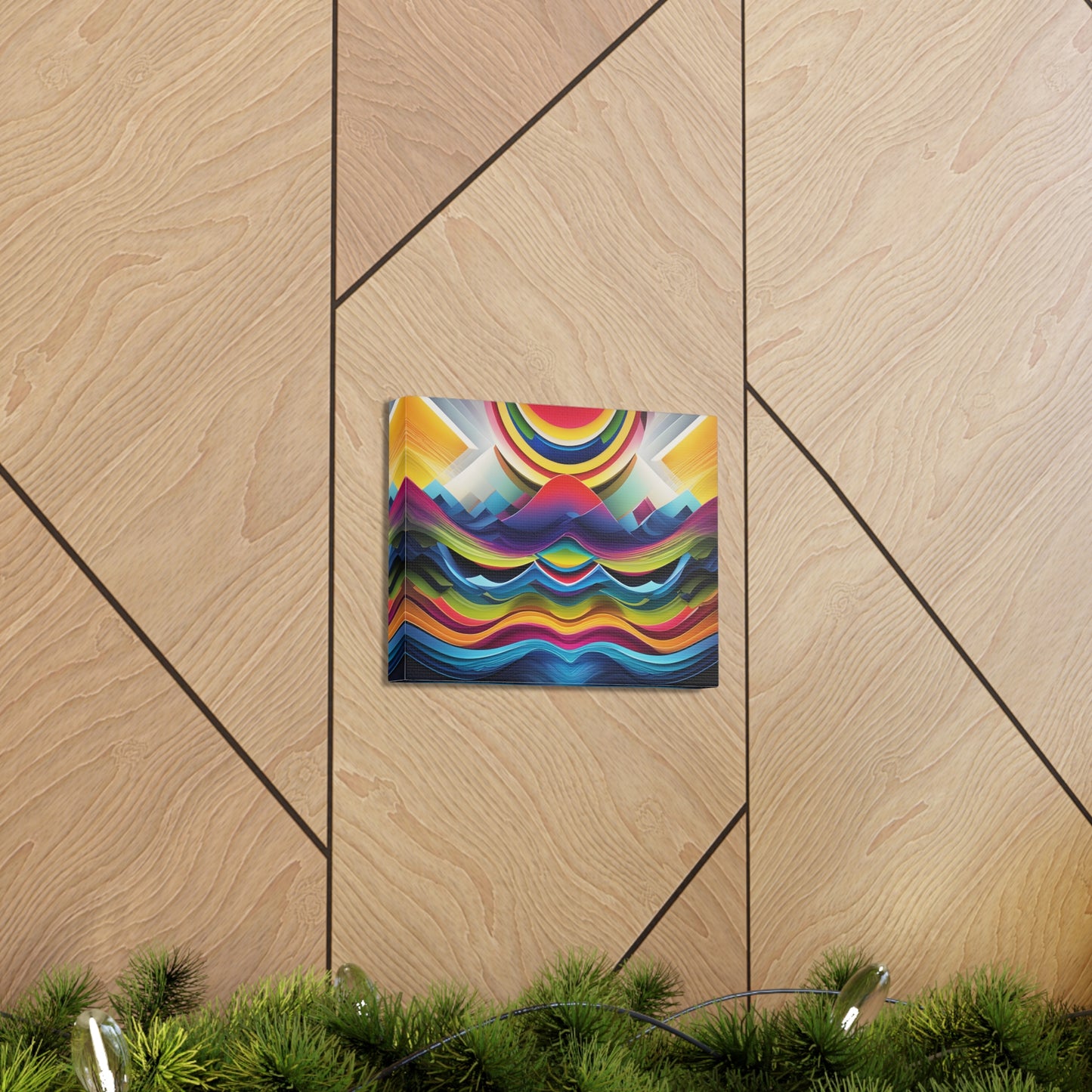 Enigmatic Flux: Abstract Wall Décor