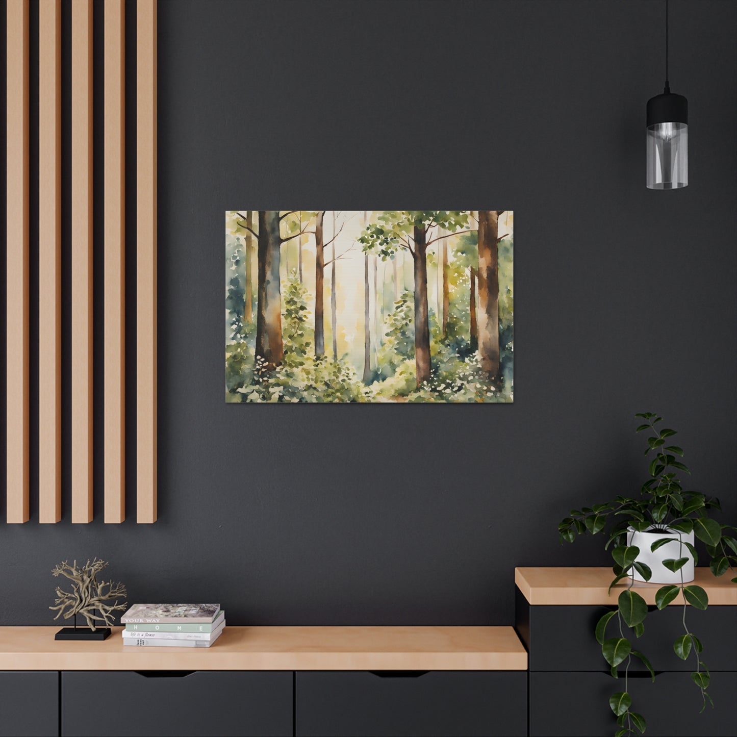 Enchanted Woodlands: Watercolor Wall Décor