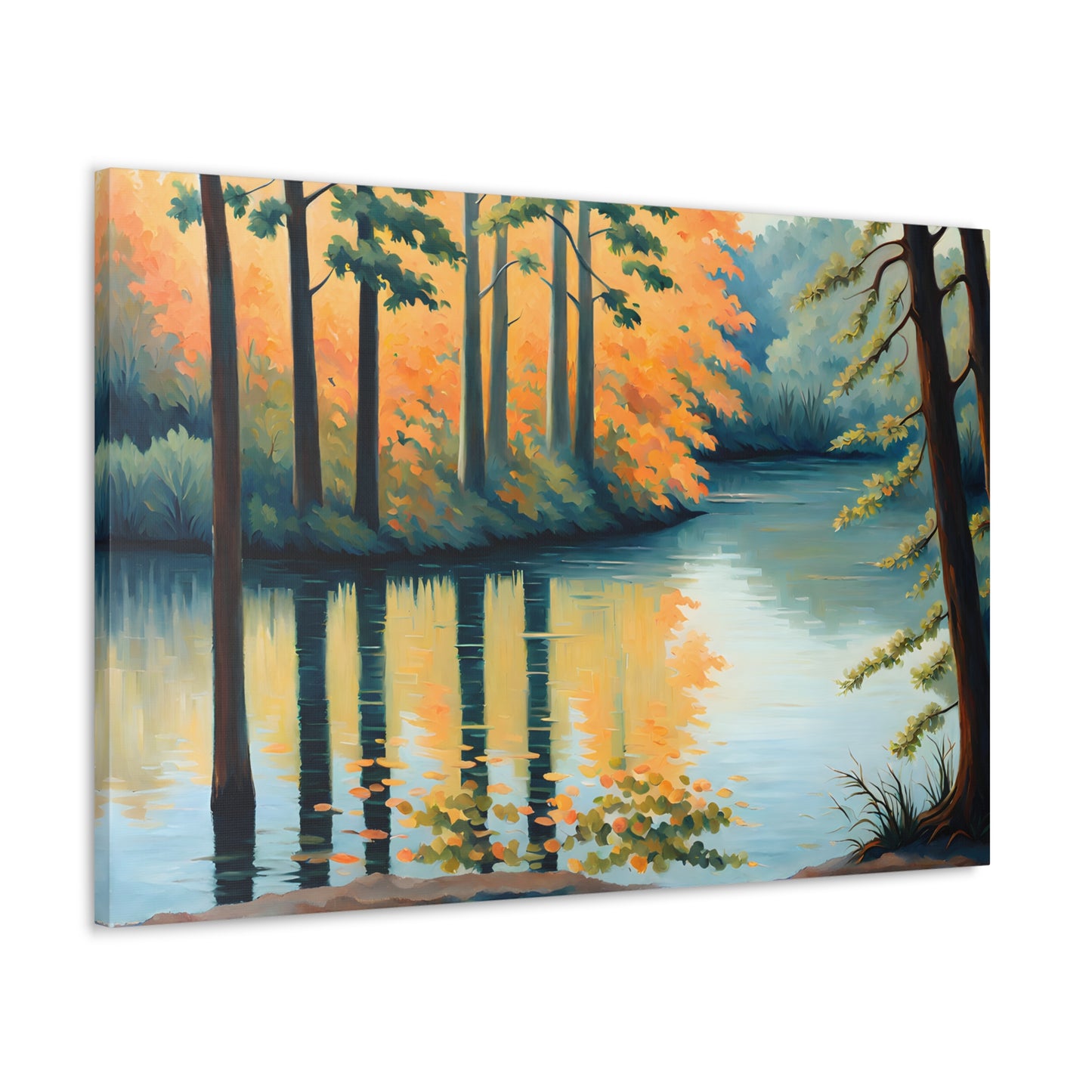 Still Waters: Classic Oil Painting Wall Décor