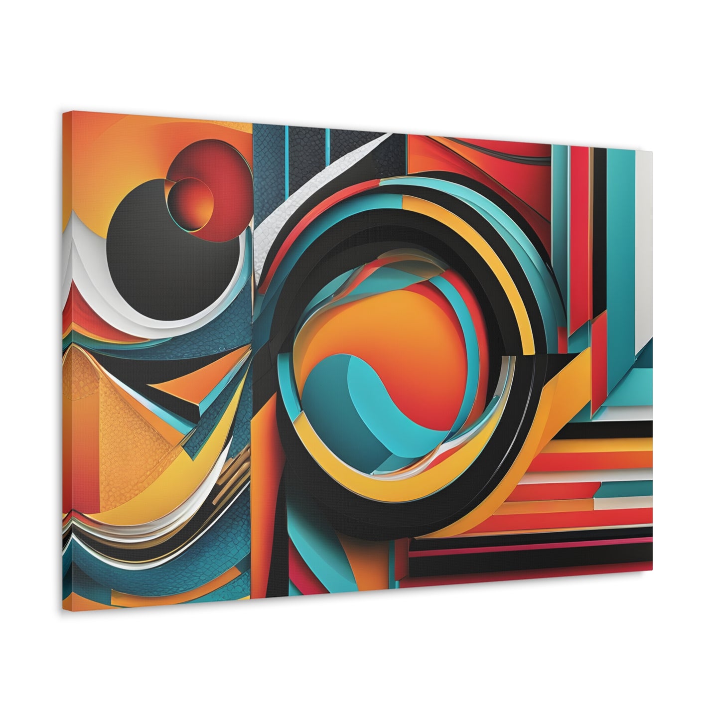 Chromatic Echo: Abstract Wall Décor