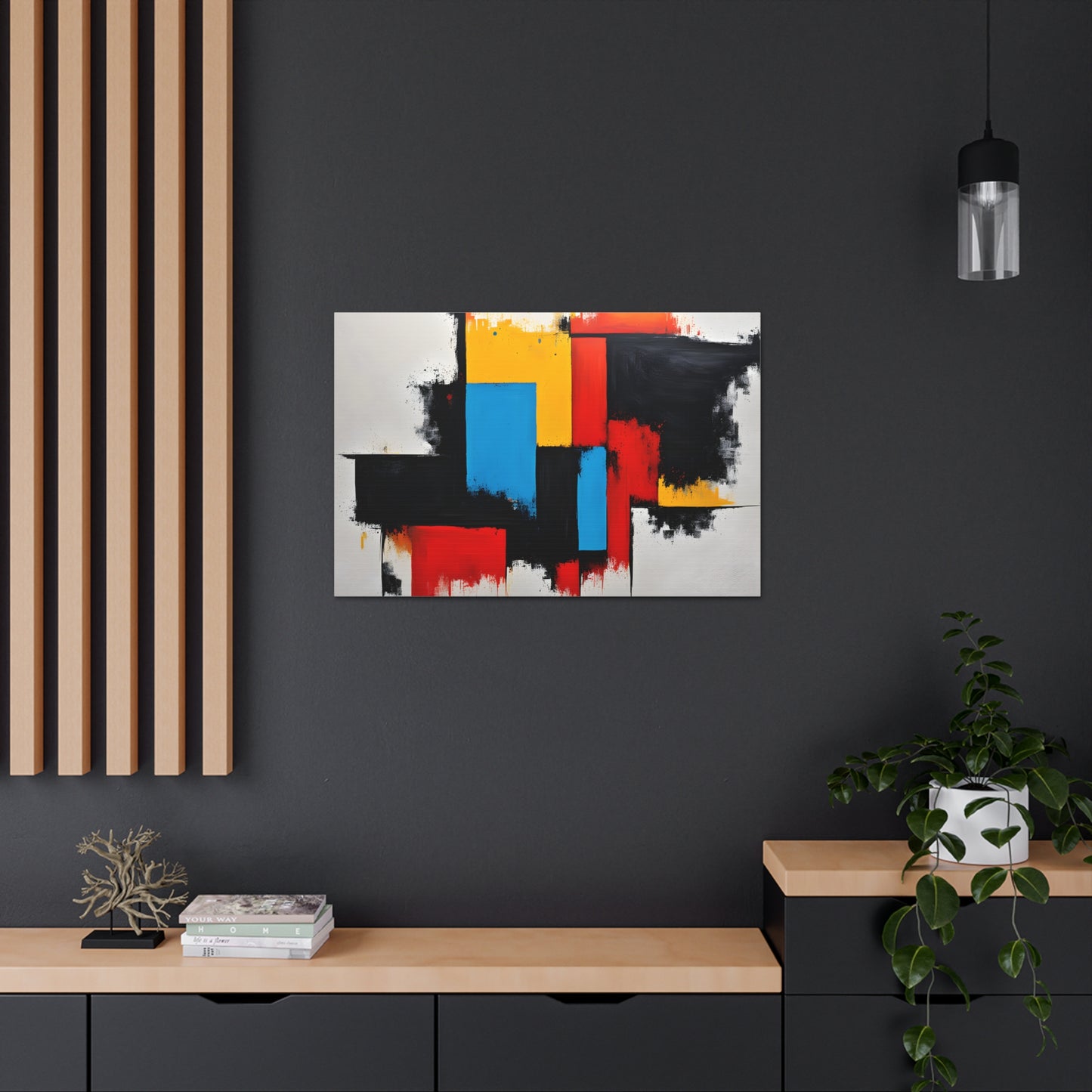 Colorful Collage: Abstract Wall Décor