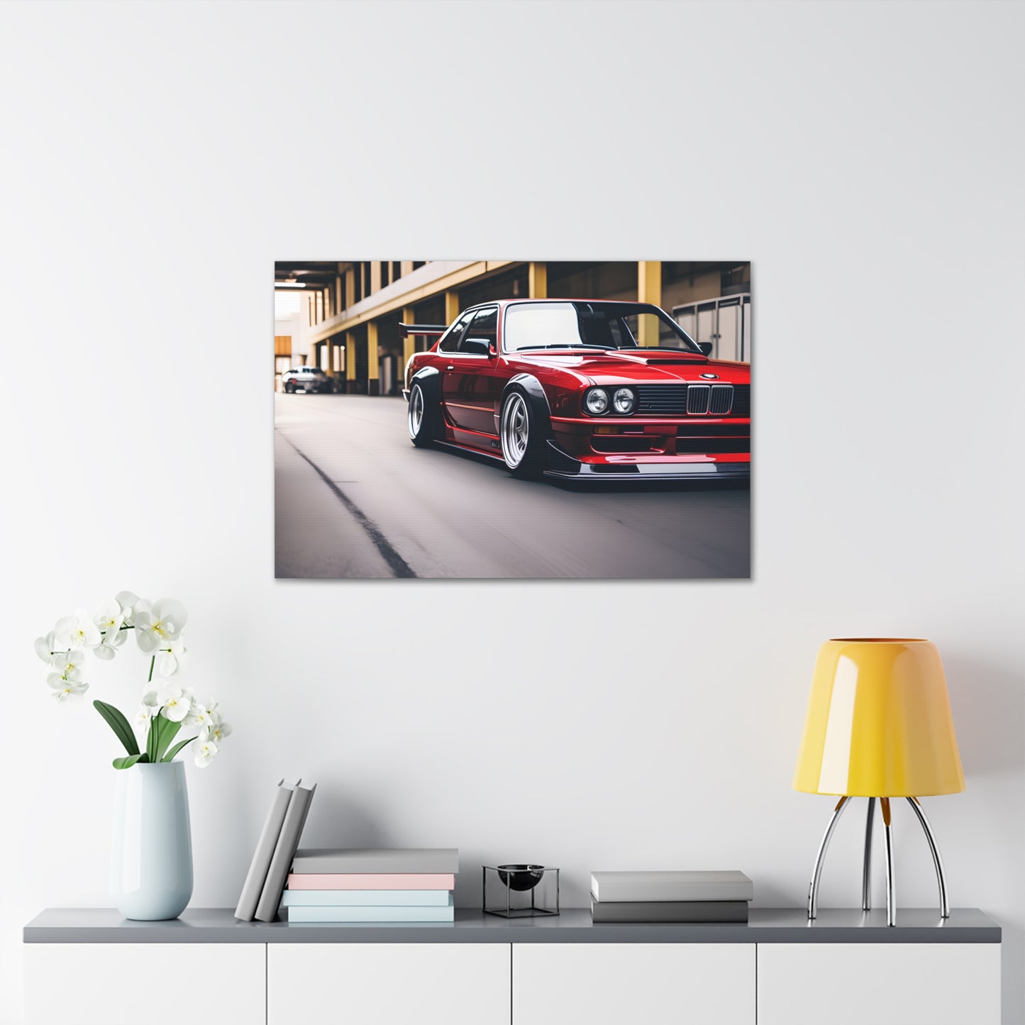 Racing Elegance: Famous Auto Wall Décor