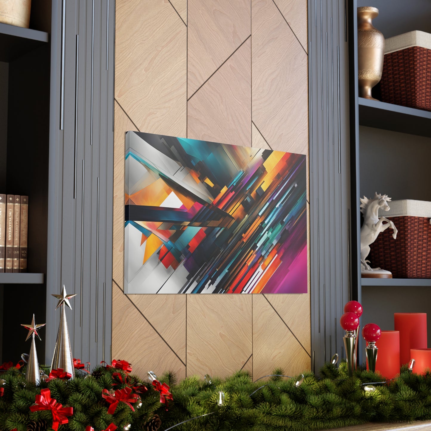 Celestial Glow: Abstract Wall Décor