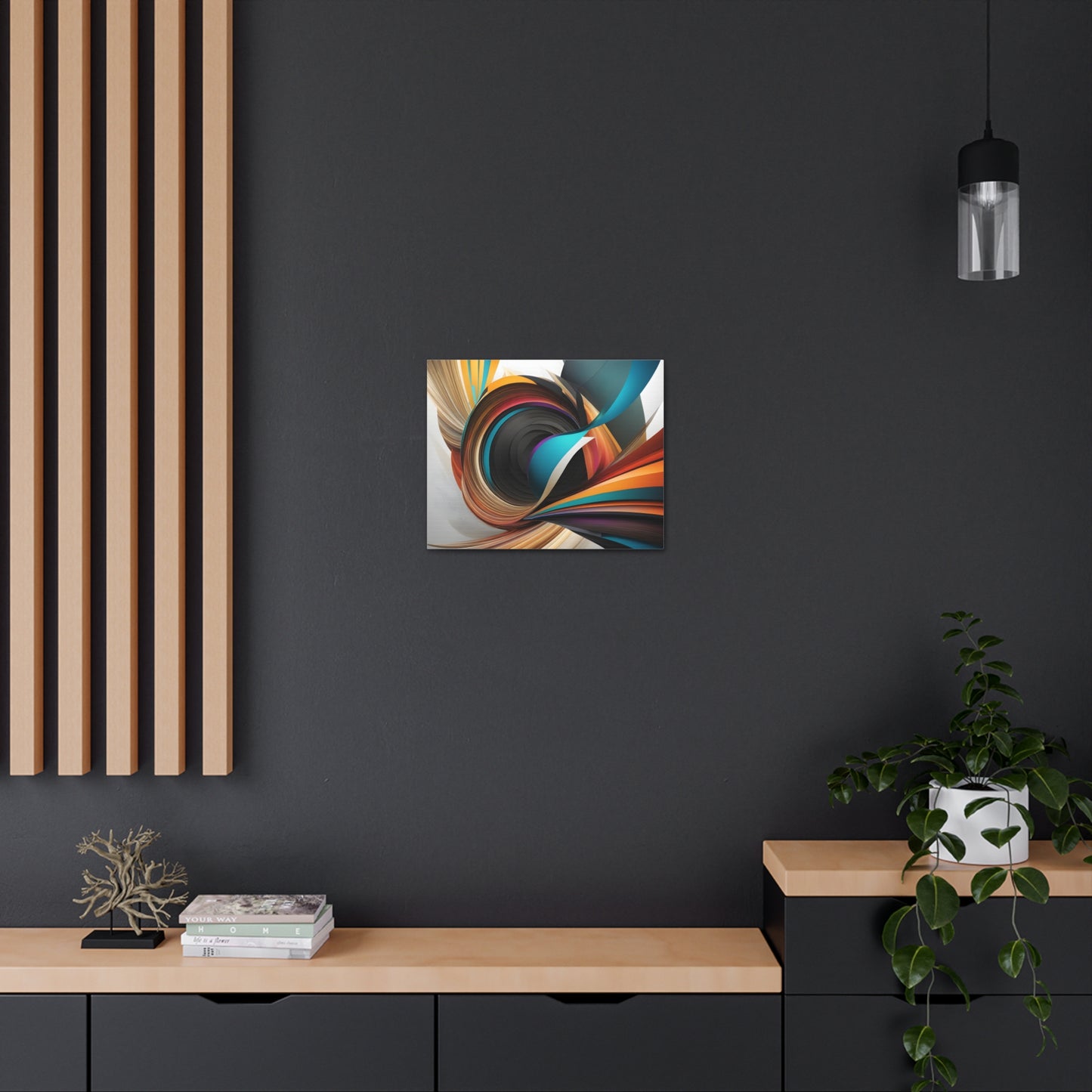 Spectrum Whirl: Abstract Wall Décor