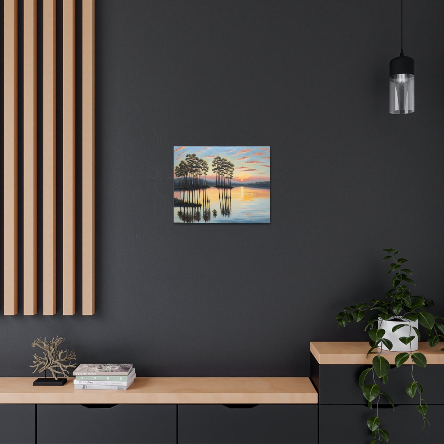 Crystal Waters: Classic Oil Painting Wall Décor