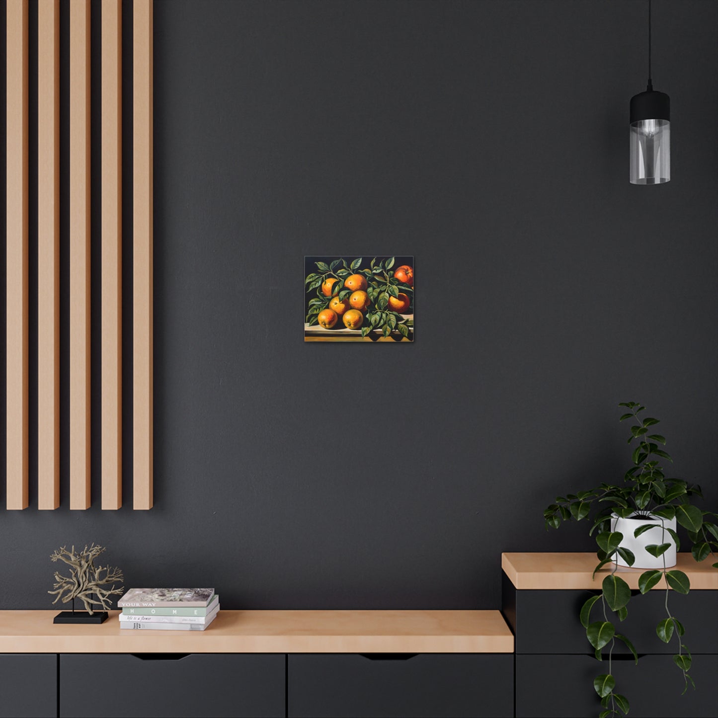 Lush Citrus: Classic Oil Painting Wall Décor