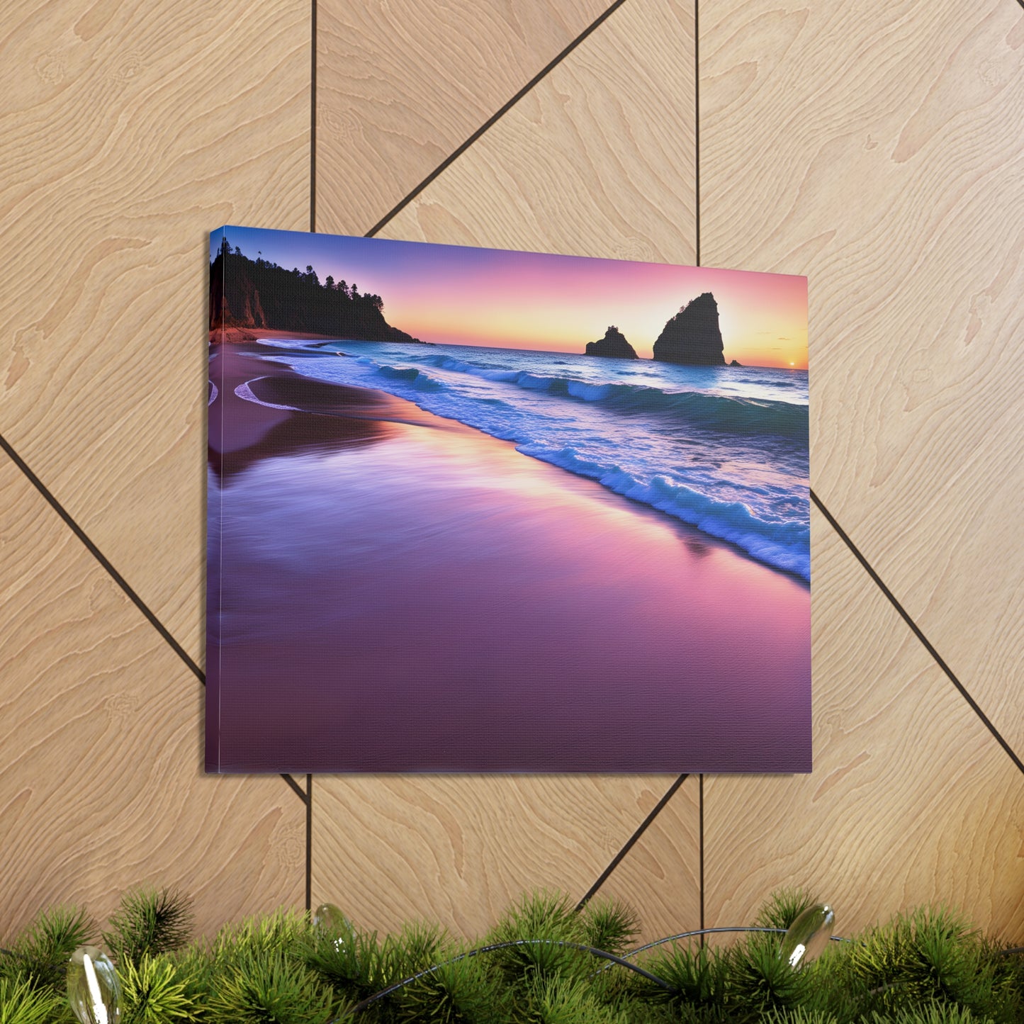 Sun-Kissed Horizon: Beach Wall Décor