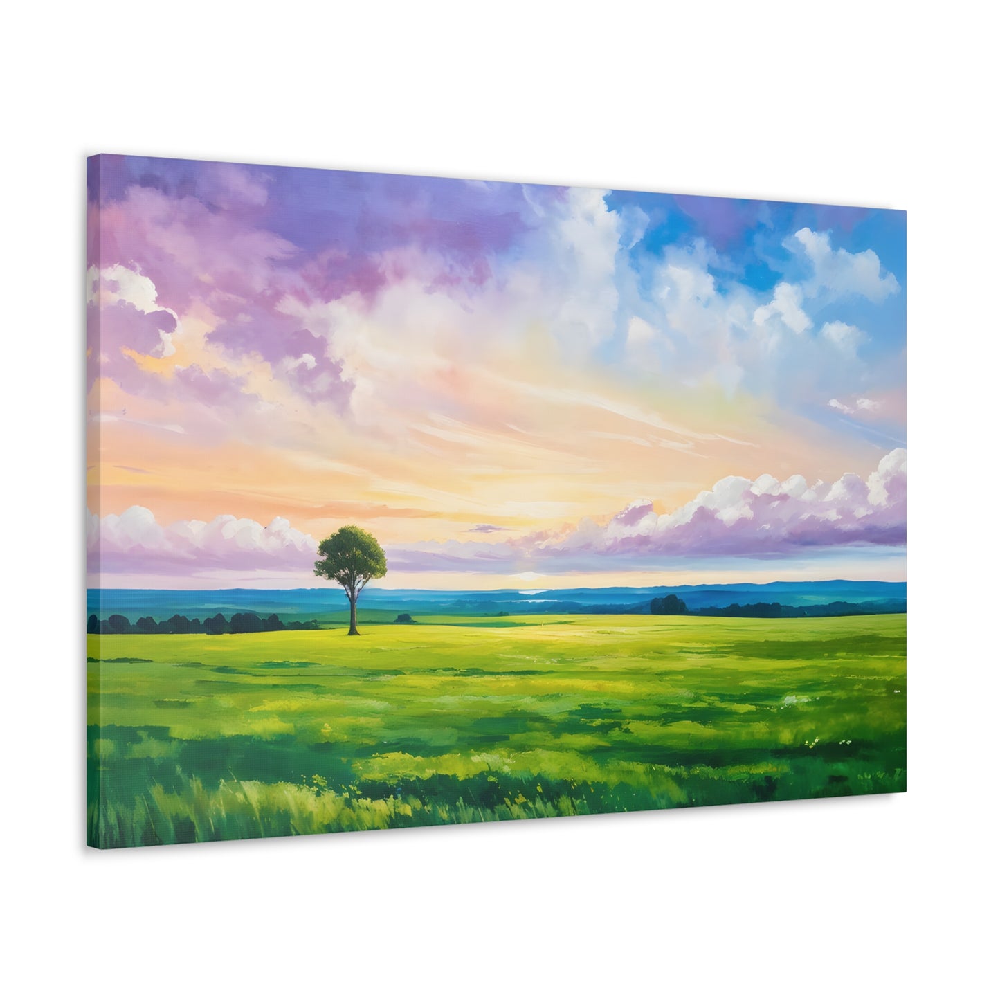 Tranquil Haven: Classic Oil Painting Wall Décor