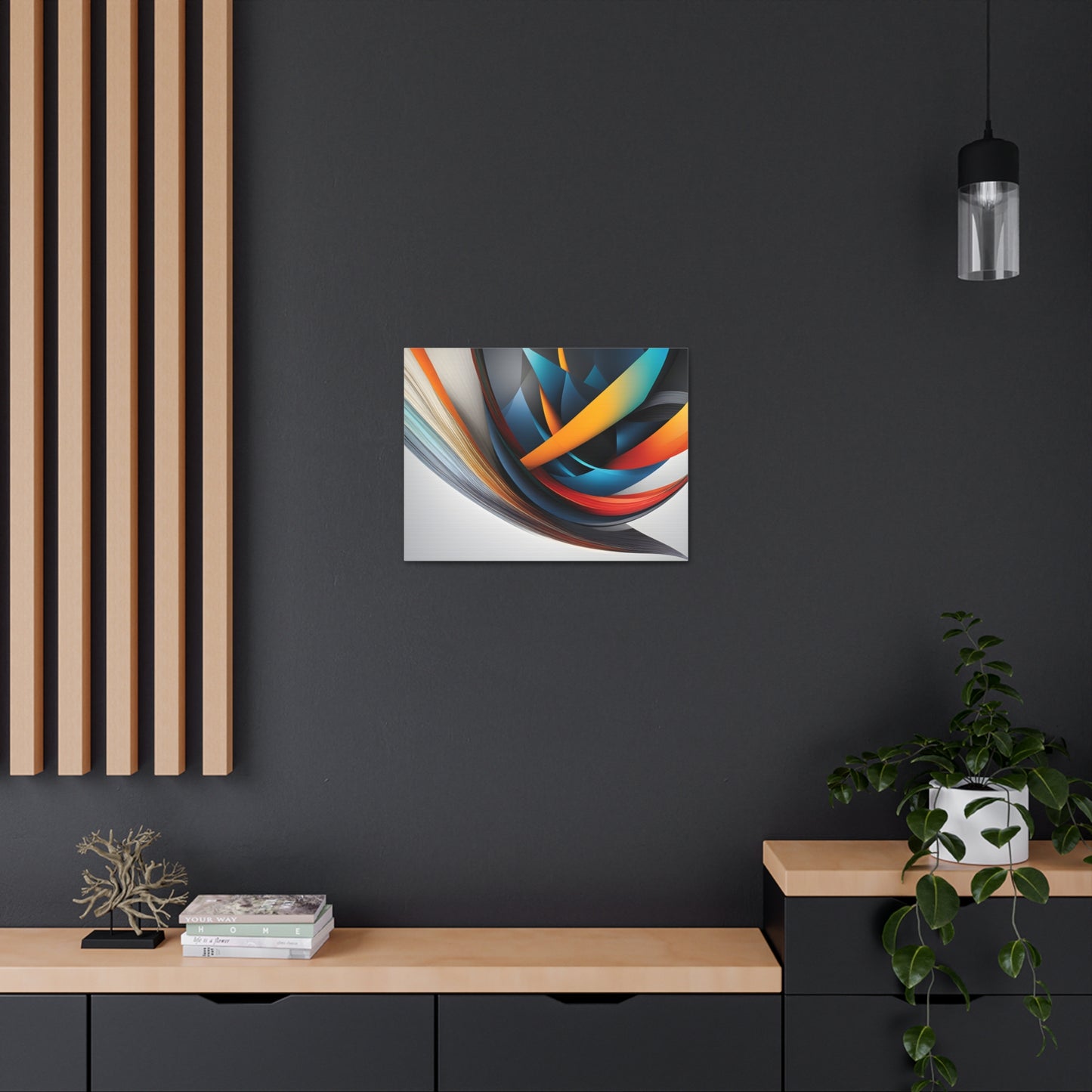 Twilight Drift: Abstract Wall Décor