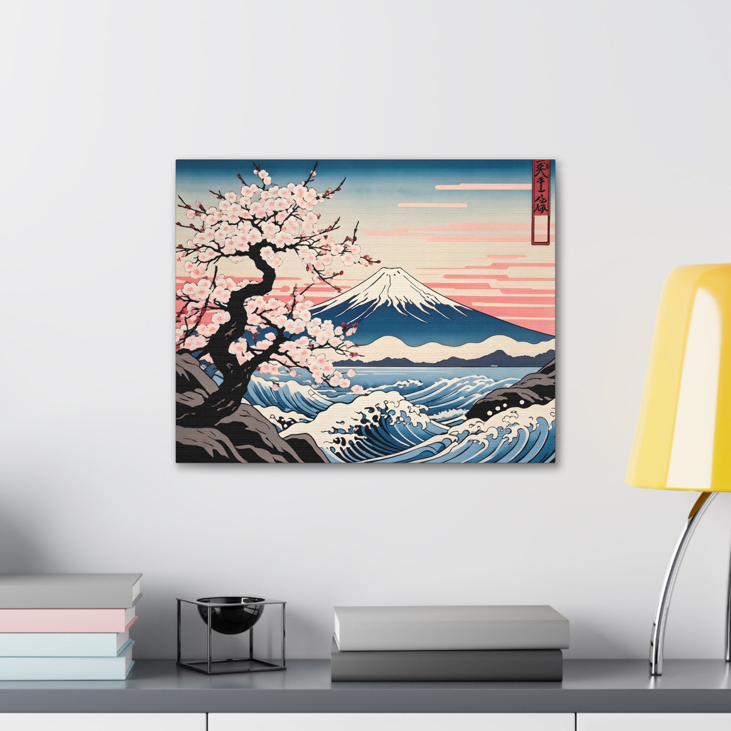 Enchanted Bloom: Ukiyo-e Wall Décor