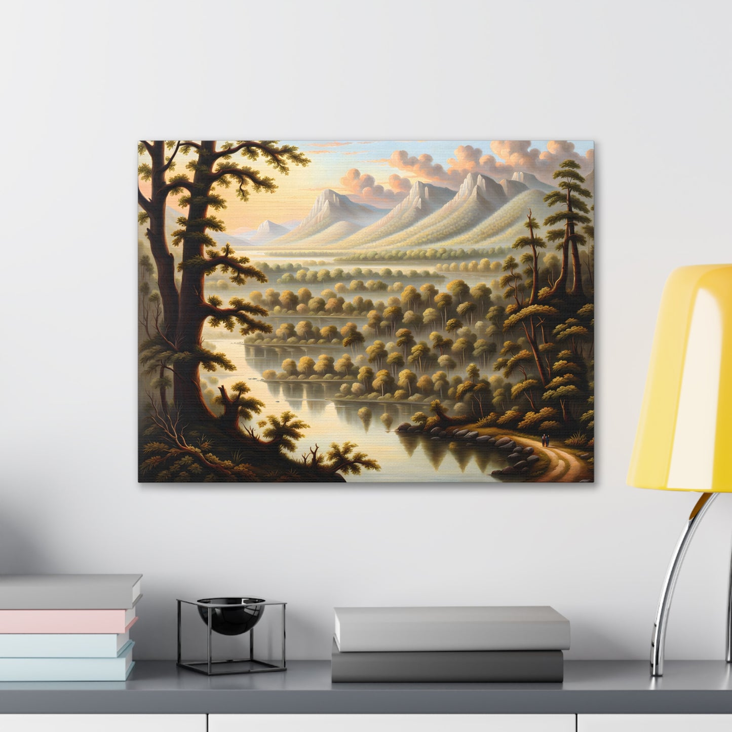 Enchanted View: Classic Oil Painting Wall Décor