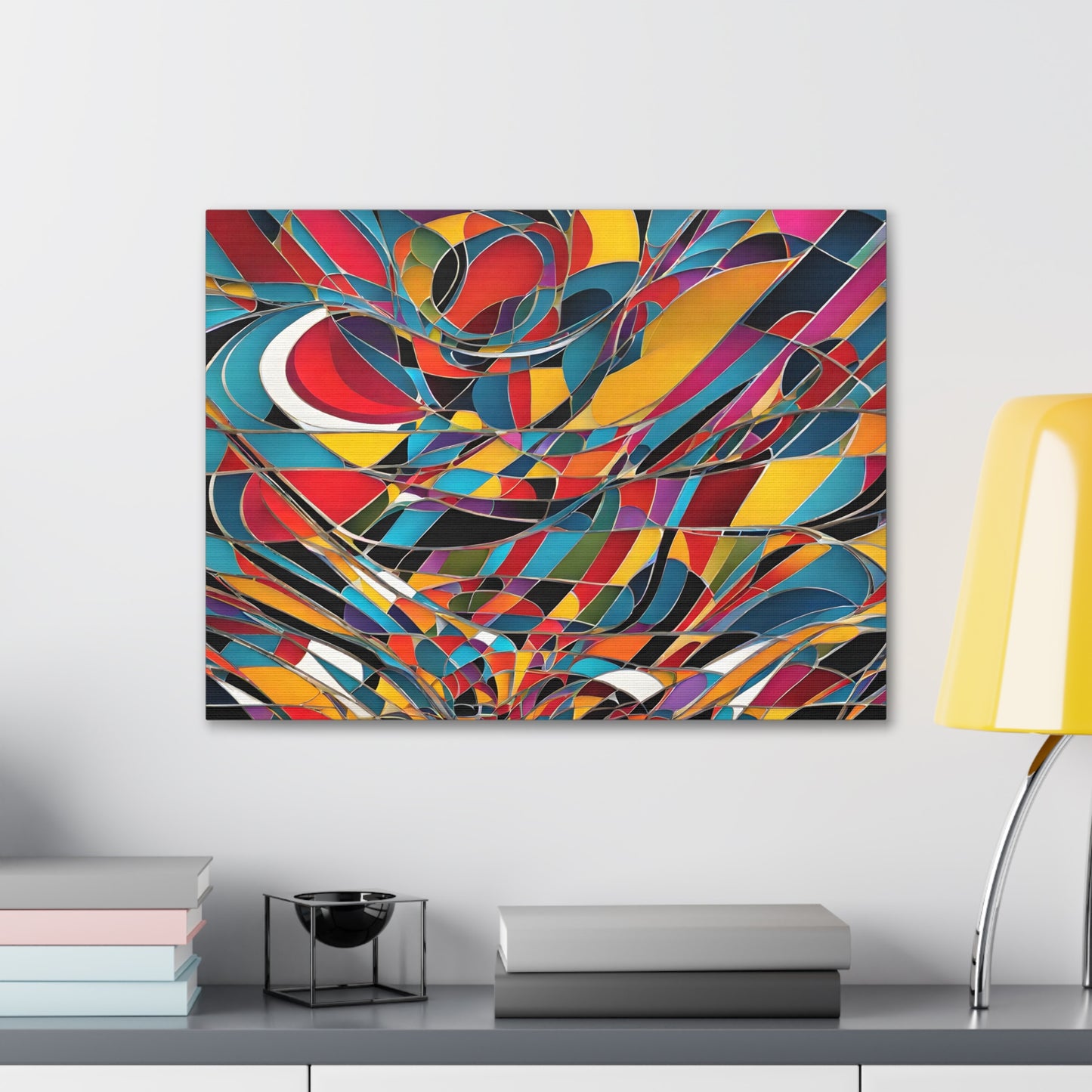 Celestial Melody: Abstract Wall Décor