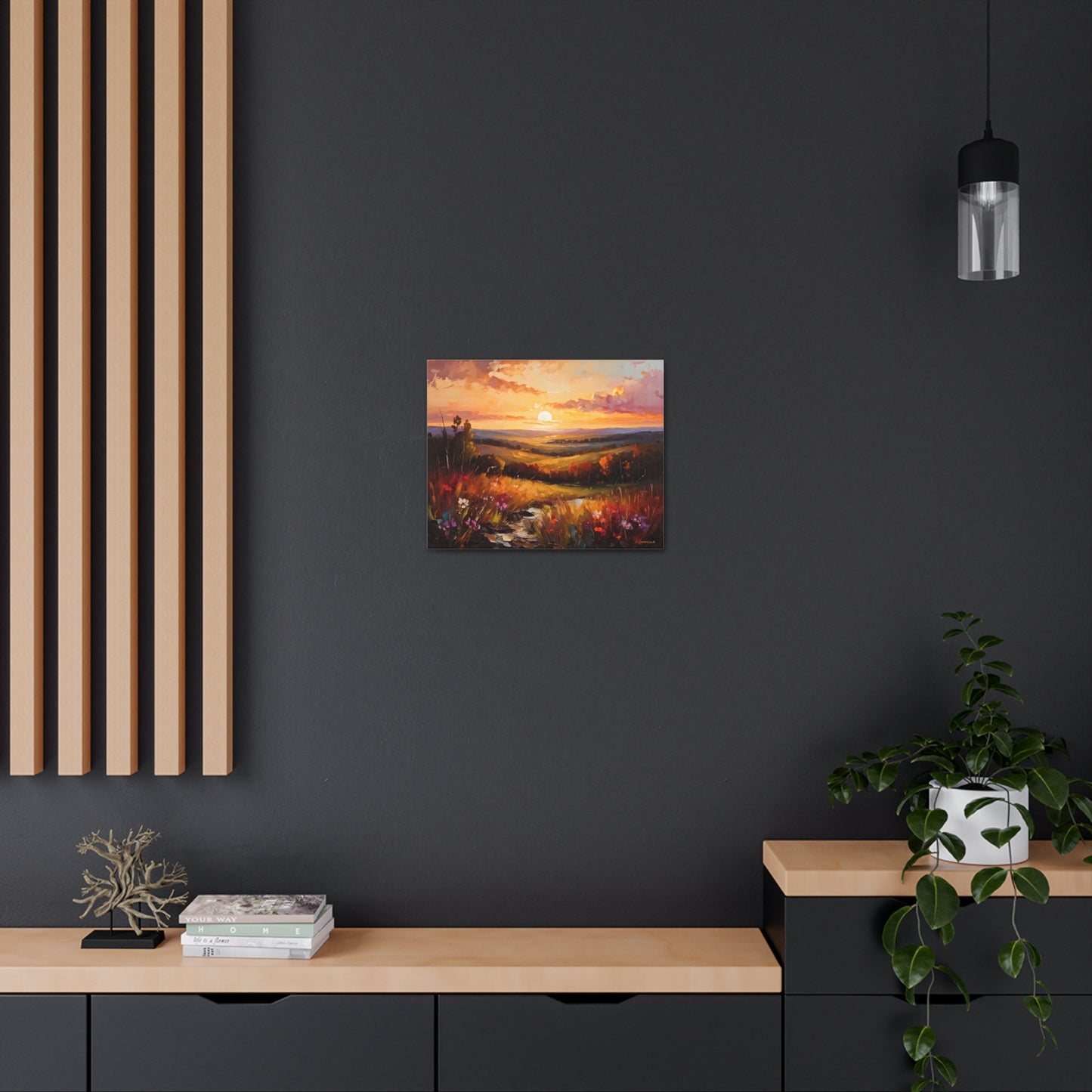 Enchanted Horizon: Classic Oil Painting Wall Décor