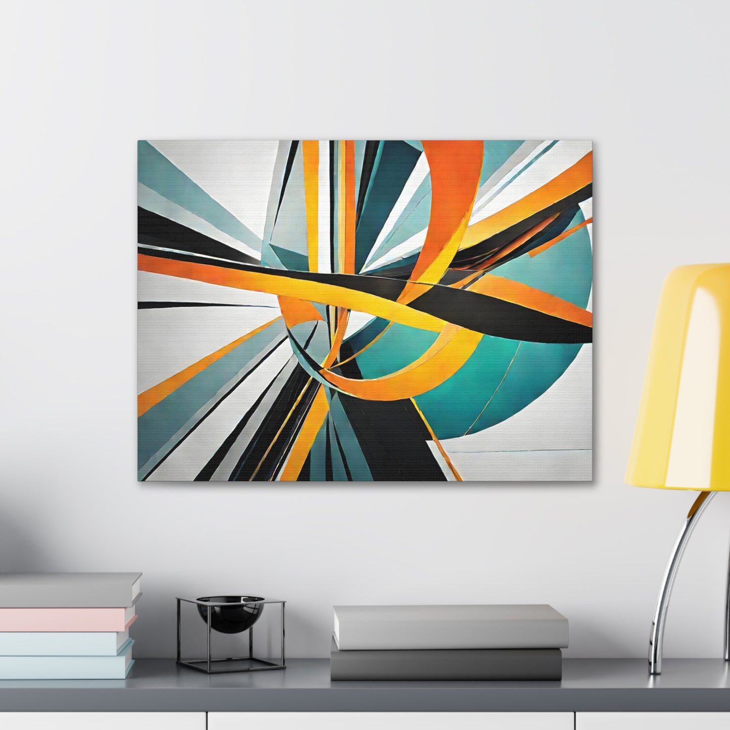 Radiant Rhythms: Abstract Wall Décor