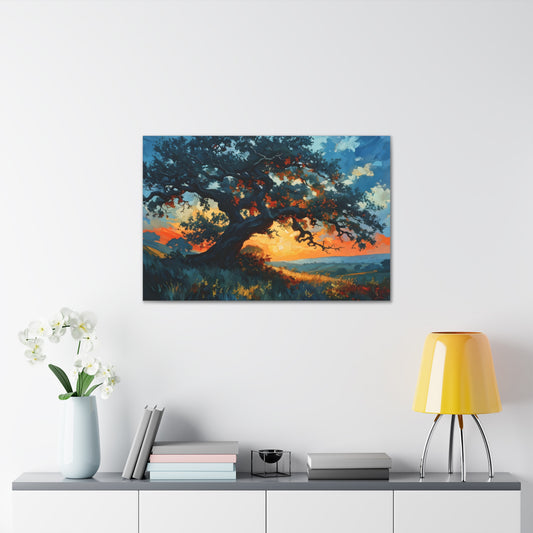 Enchanted Horizon: Classic Oil Painting Wall Décor