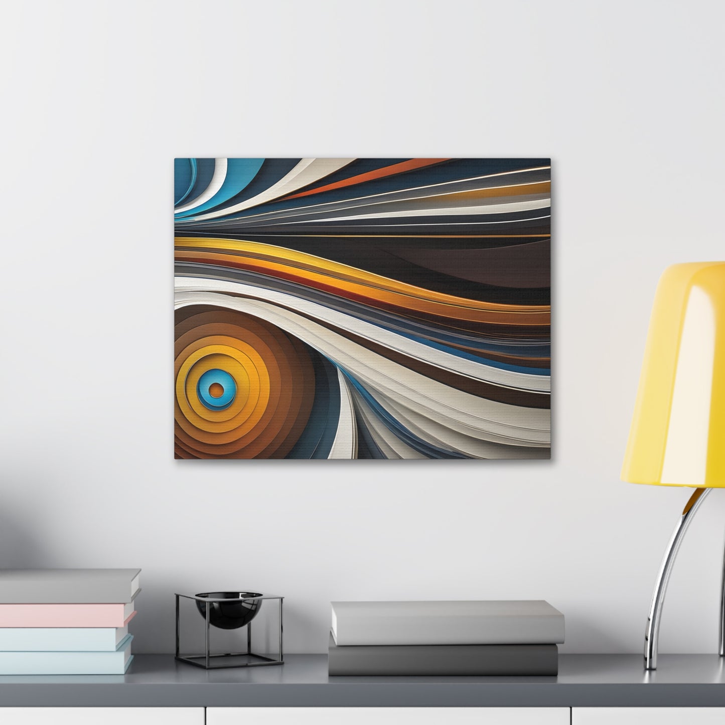 Celestial Whirl: Abstract Wall Décor