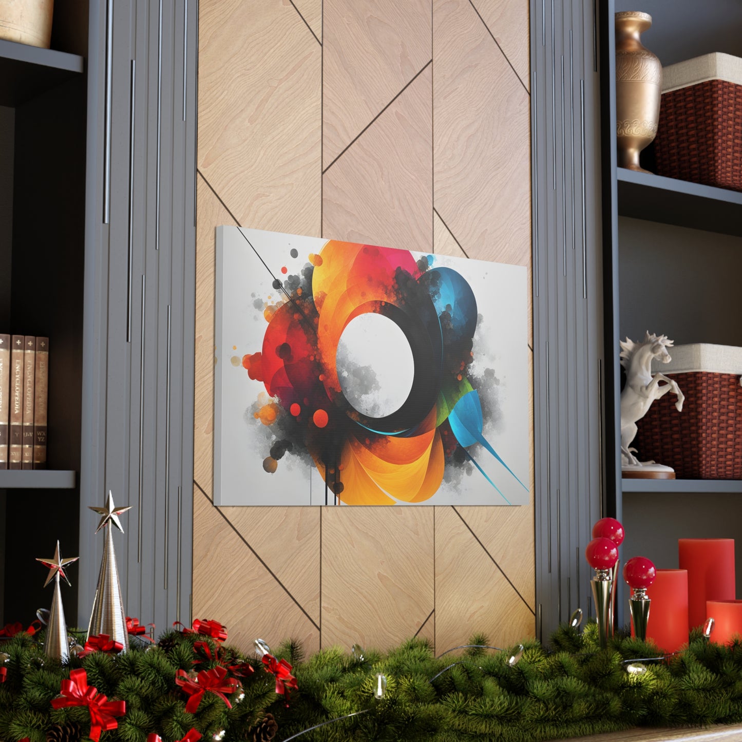 Quantum Harmony: Abstract Wall Décor