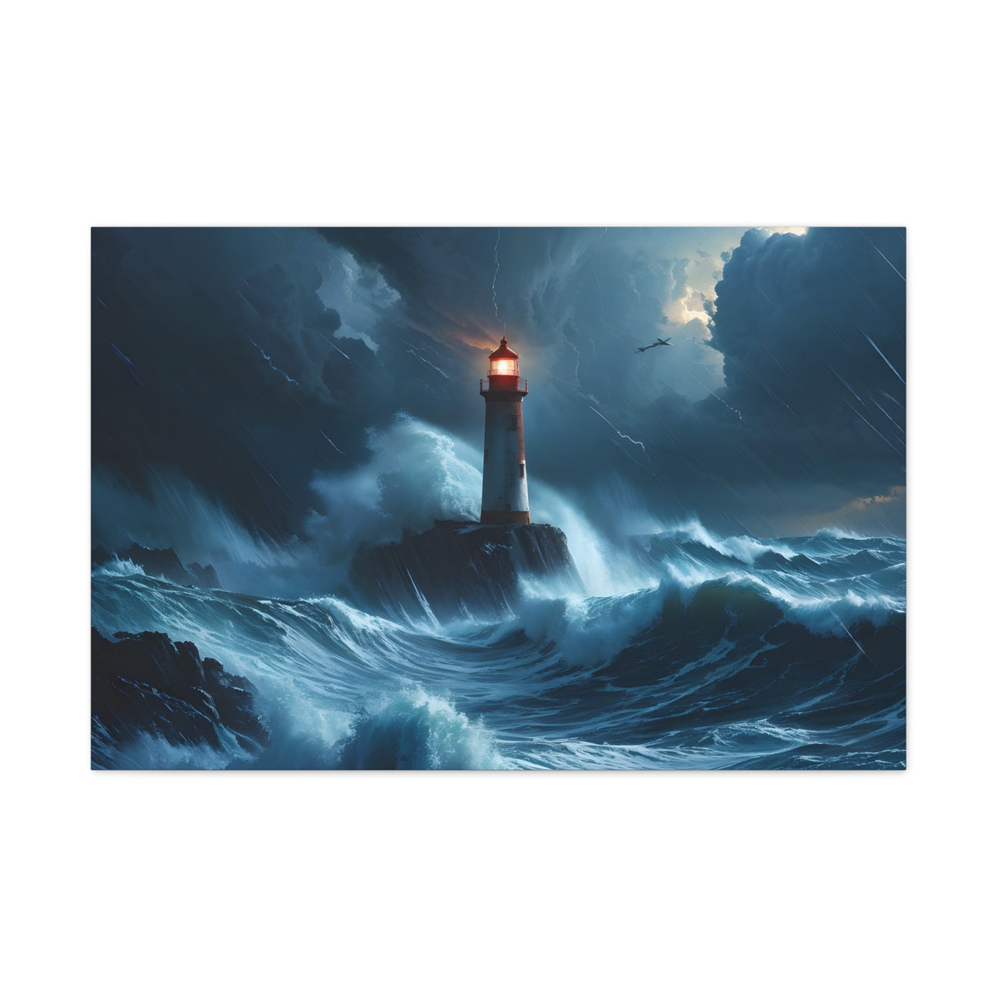 Lighthouse Luminance: Nautical Wall Décor