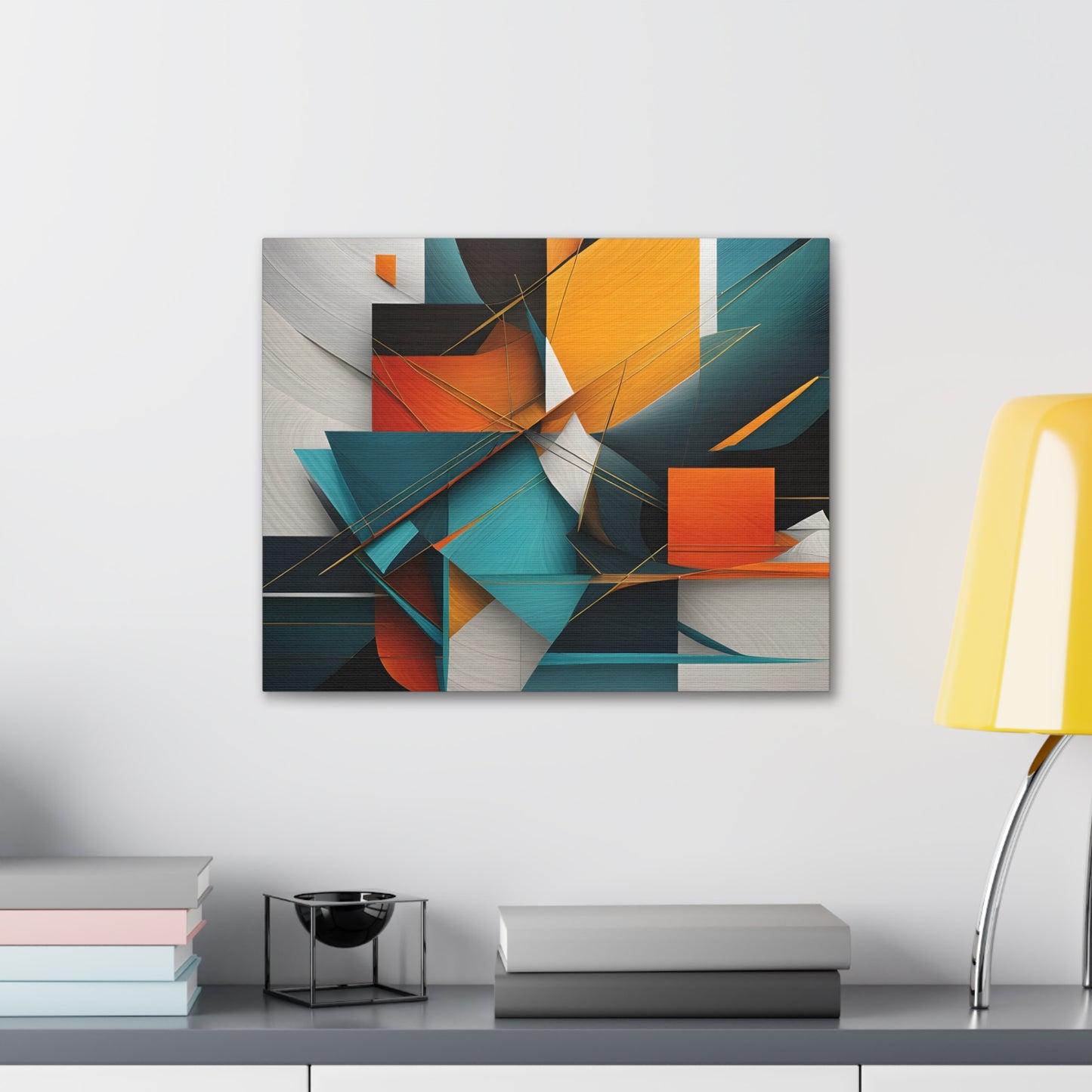 Chromatic Harmony: Abstract Wall Décor