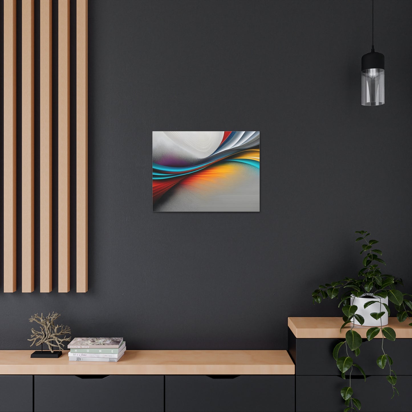 Illusionary Echoes: Abstract Wall Décor