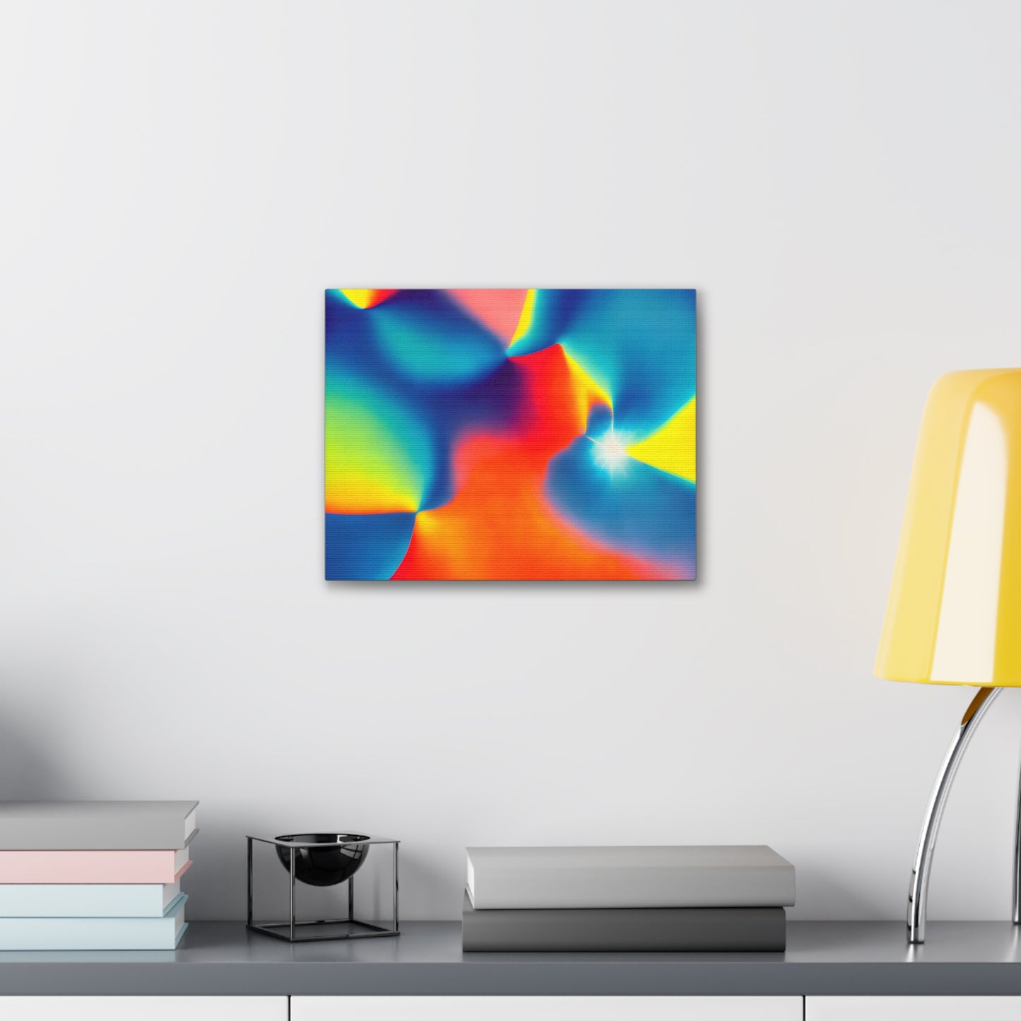 Vibrant Spectrum: Abstract Colors Wall Décor