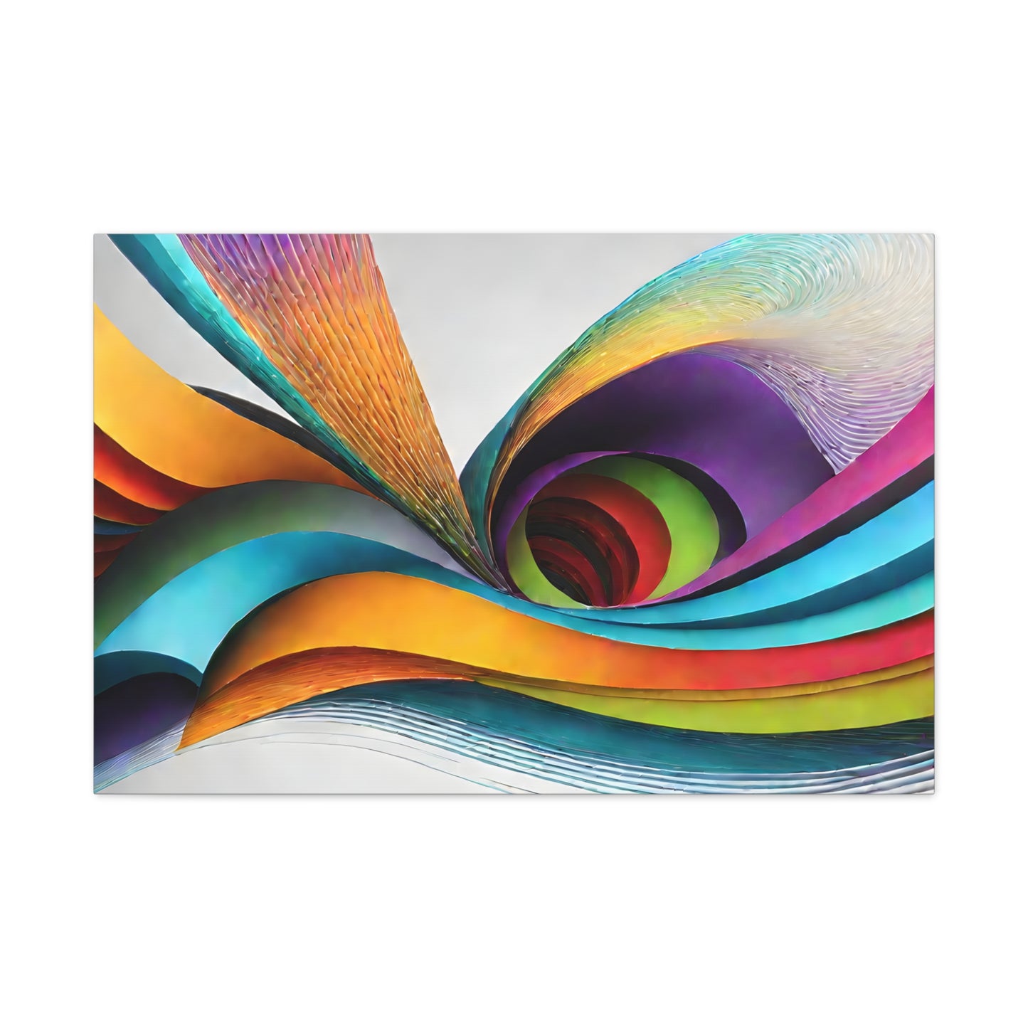 Aurora Harmony: Abstract Wall Décor