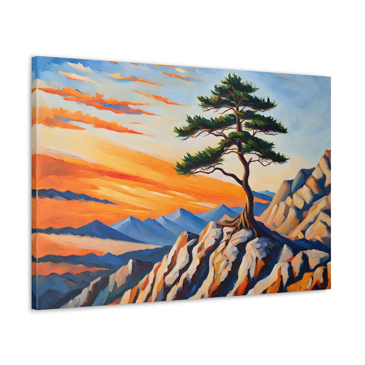 Warm Hues: Classic Oil Painting Wall Décor