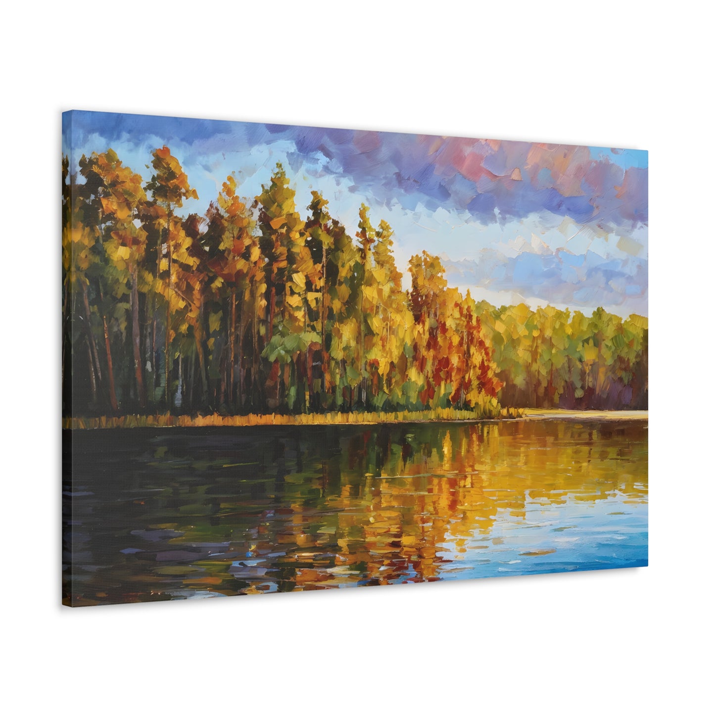 Tranquil Haven: Classic Oil Painting Wall Décor