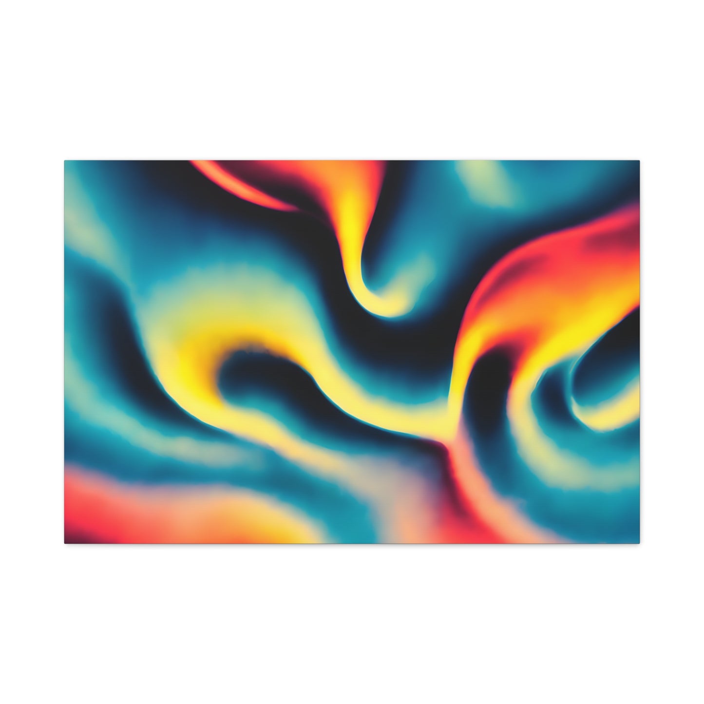 Trippy Bliss: Abstract Colors Wall Décor