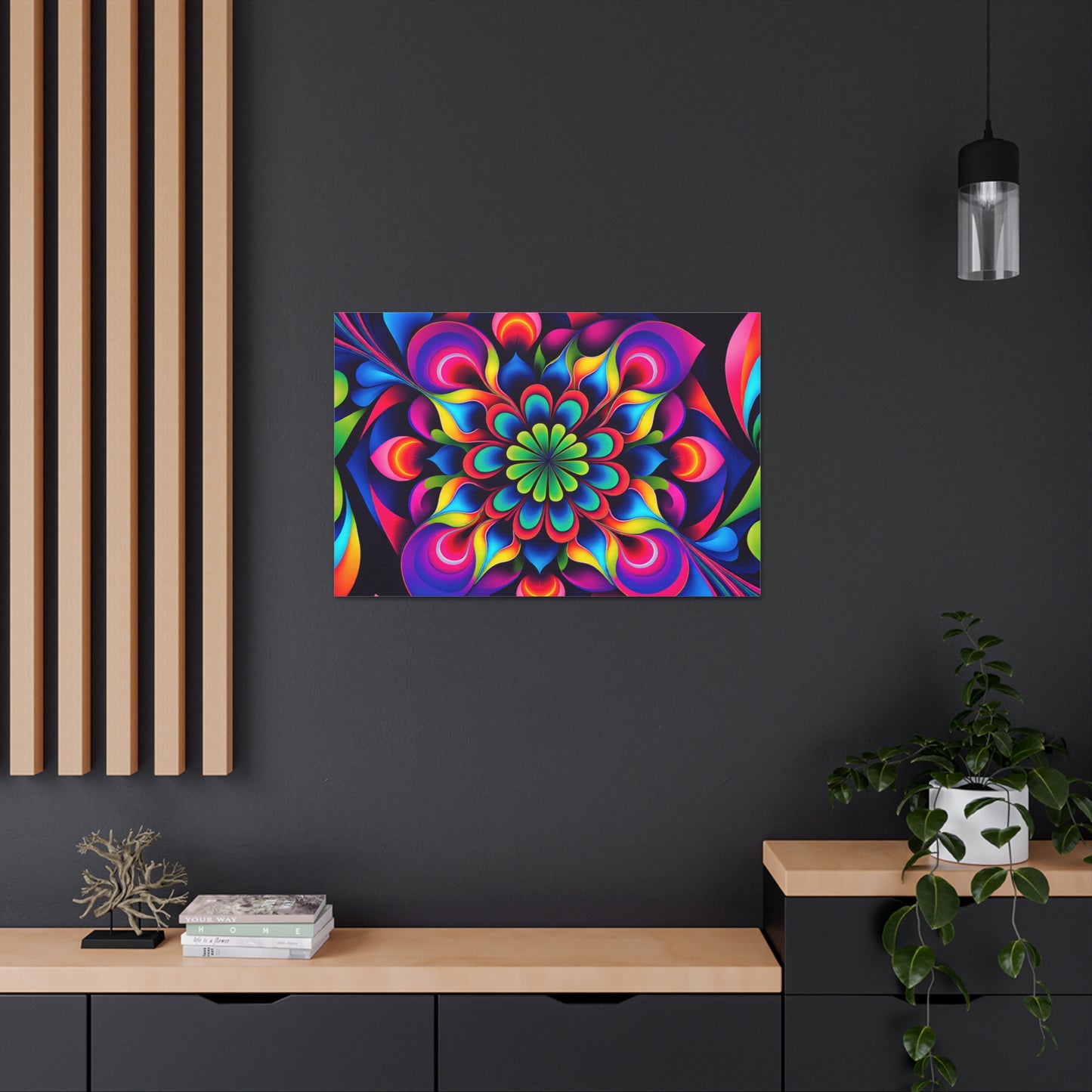 Hypnotic Hues: Psychedelic Wall Décor