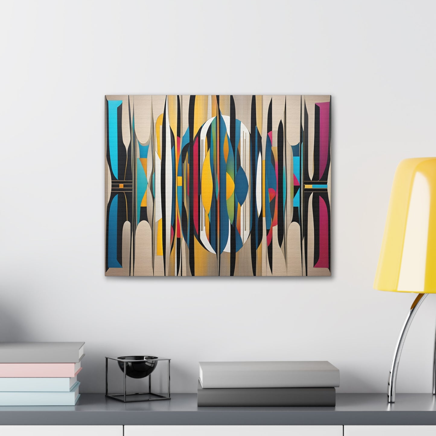 Colors of Language: Abstract Wall Décor