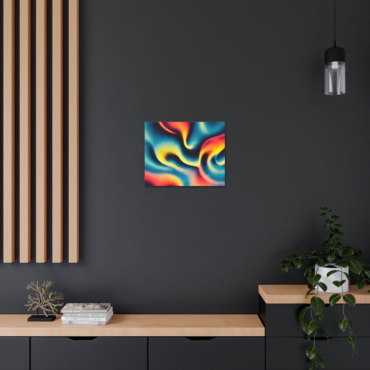 Trippy Bliss: Abstract Colors Wall Décor