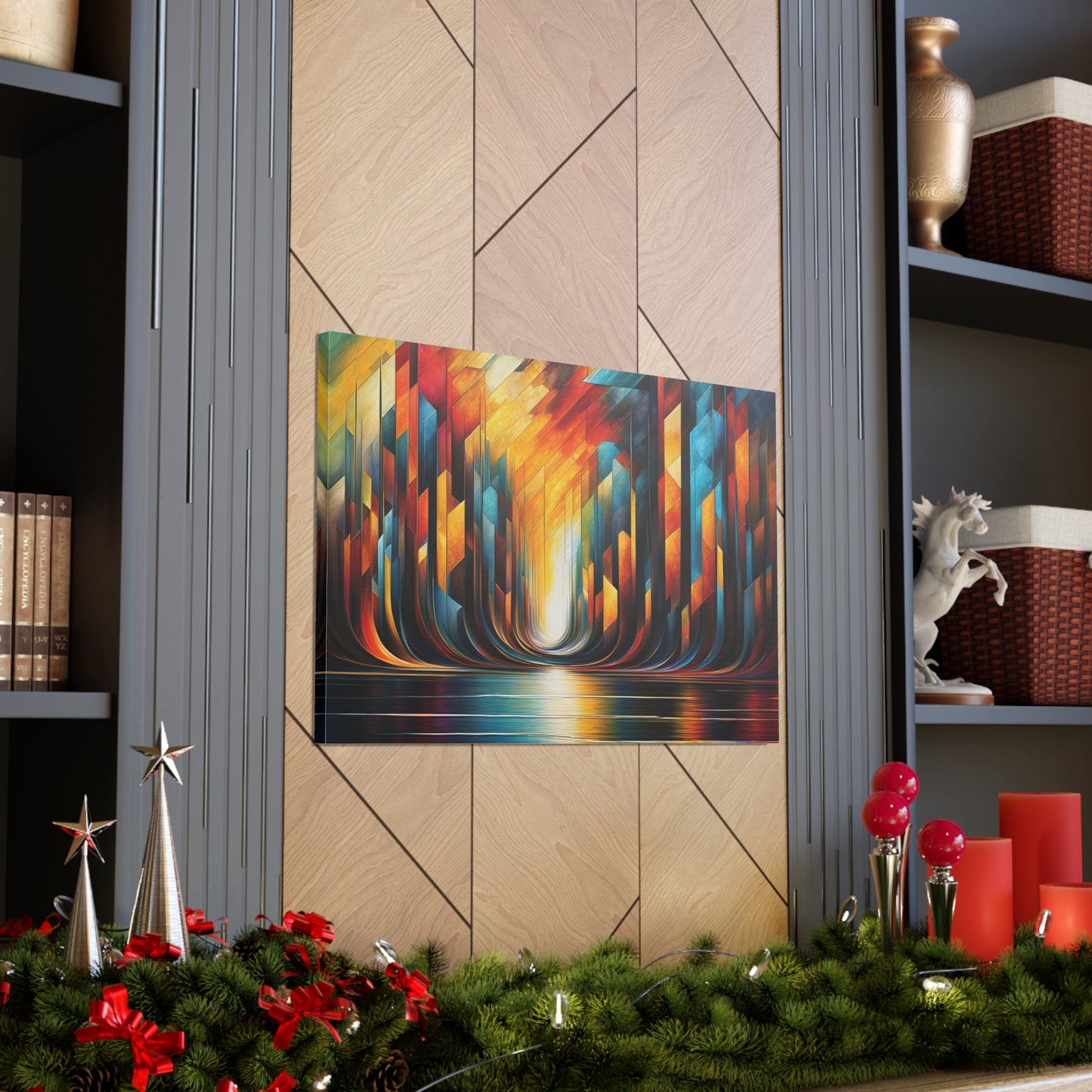 Echo of Light: Abstract Wall Décor