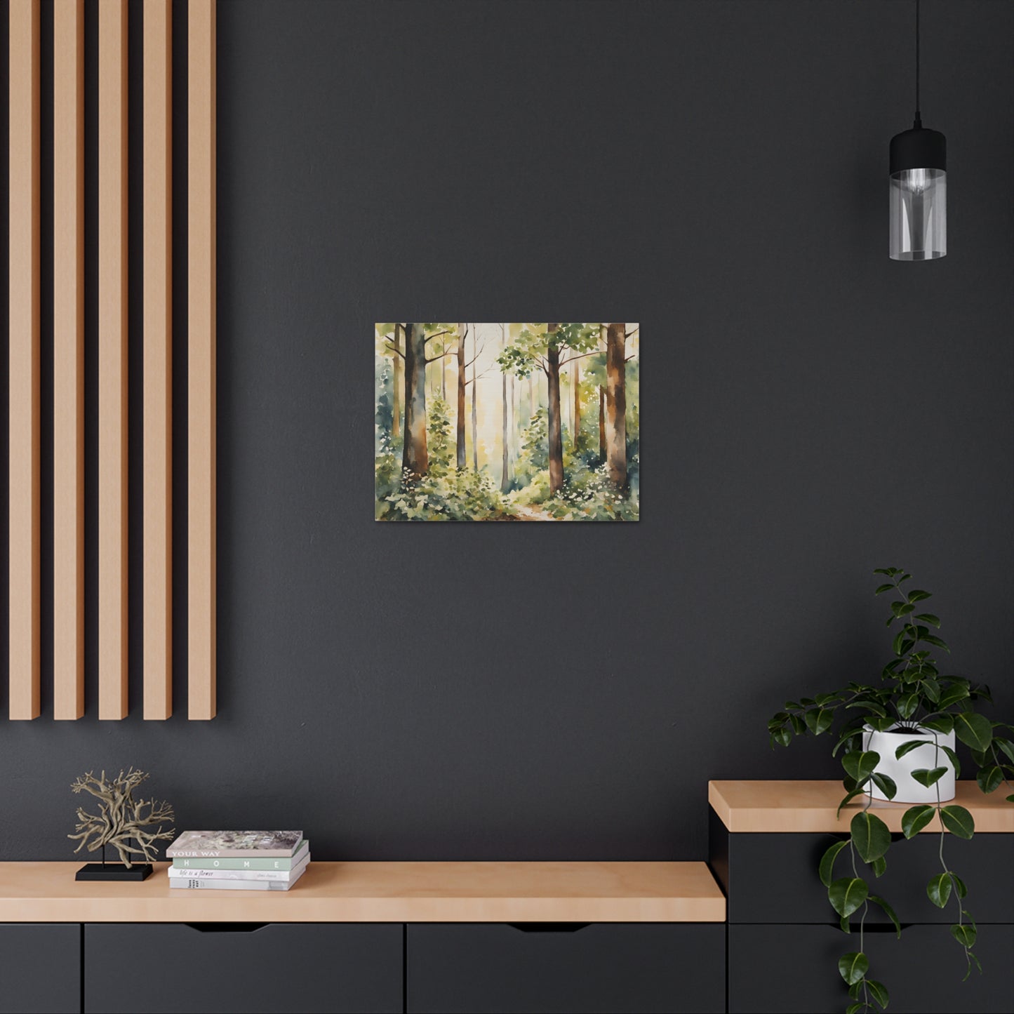 Enchanted Woodlands: Watercolor Wall Décor