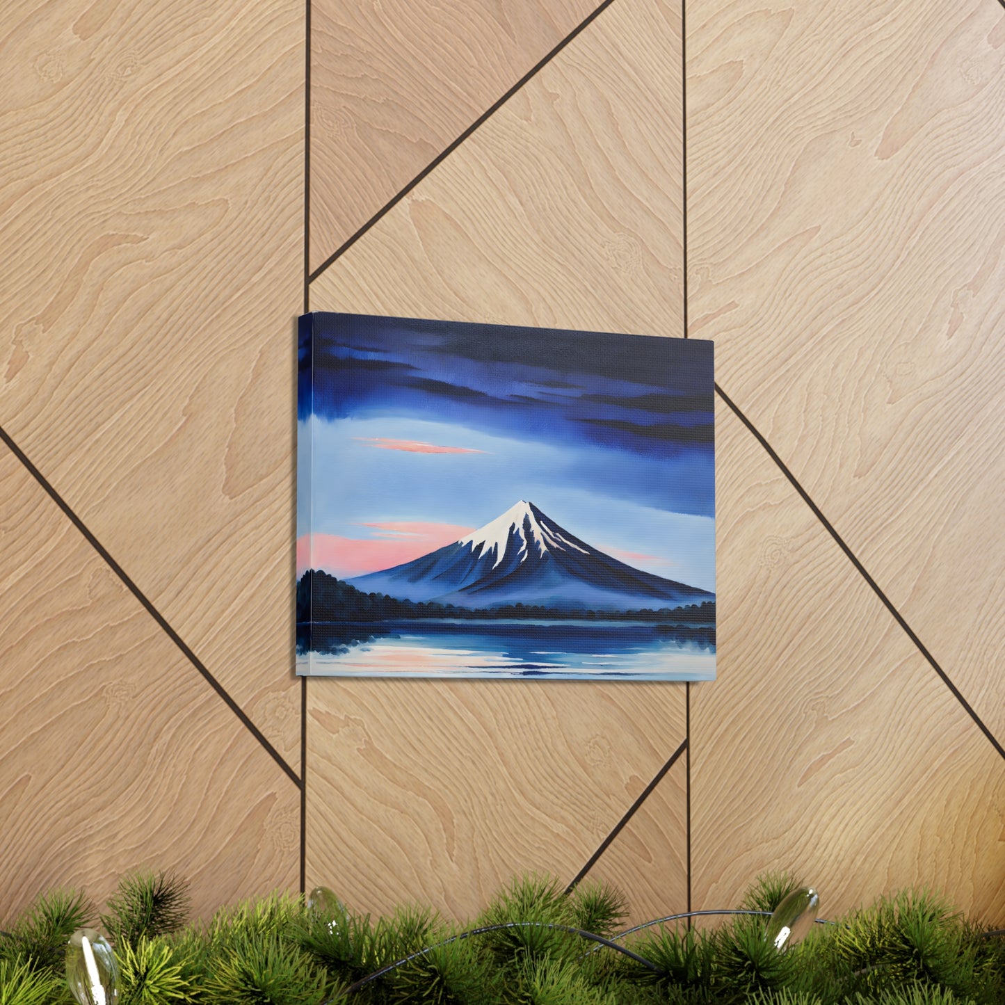 Mountain Stream: Classic Oil Painting Wall Décor