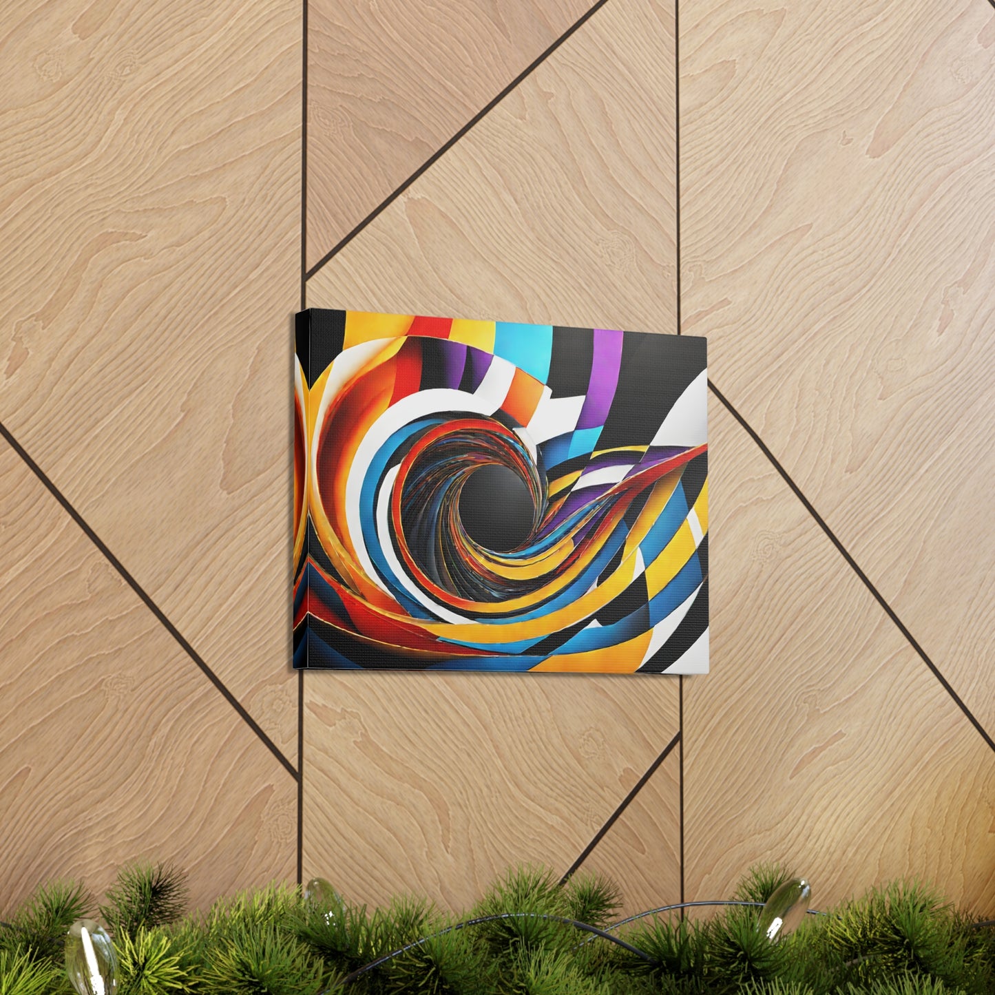 Serene Patterns: Abstract Wall Décor