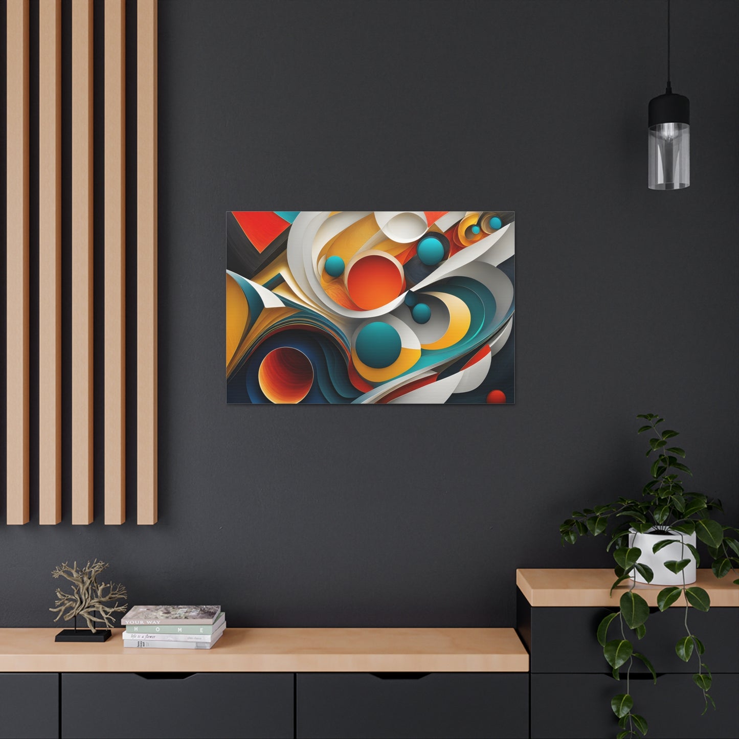 Mystic Symphony: Abstract Wall Décor