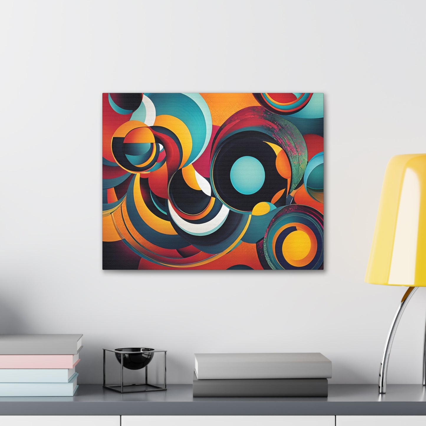 Infinite Whirl: Abstract Wall Décor