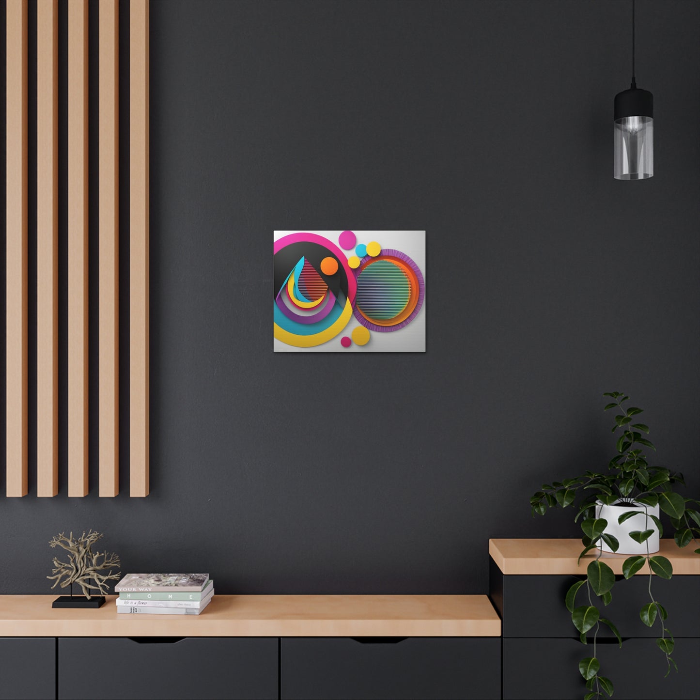 Quantum Harmony: Abstract Wall Décor