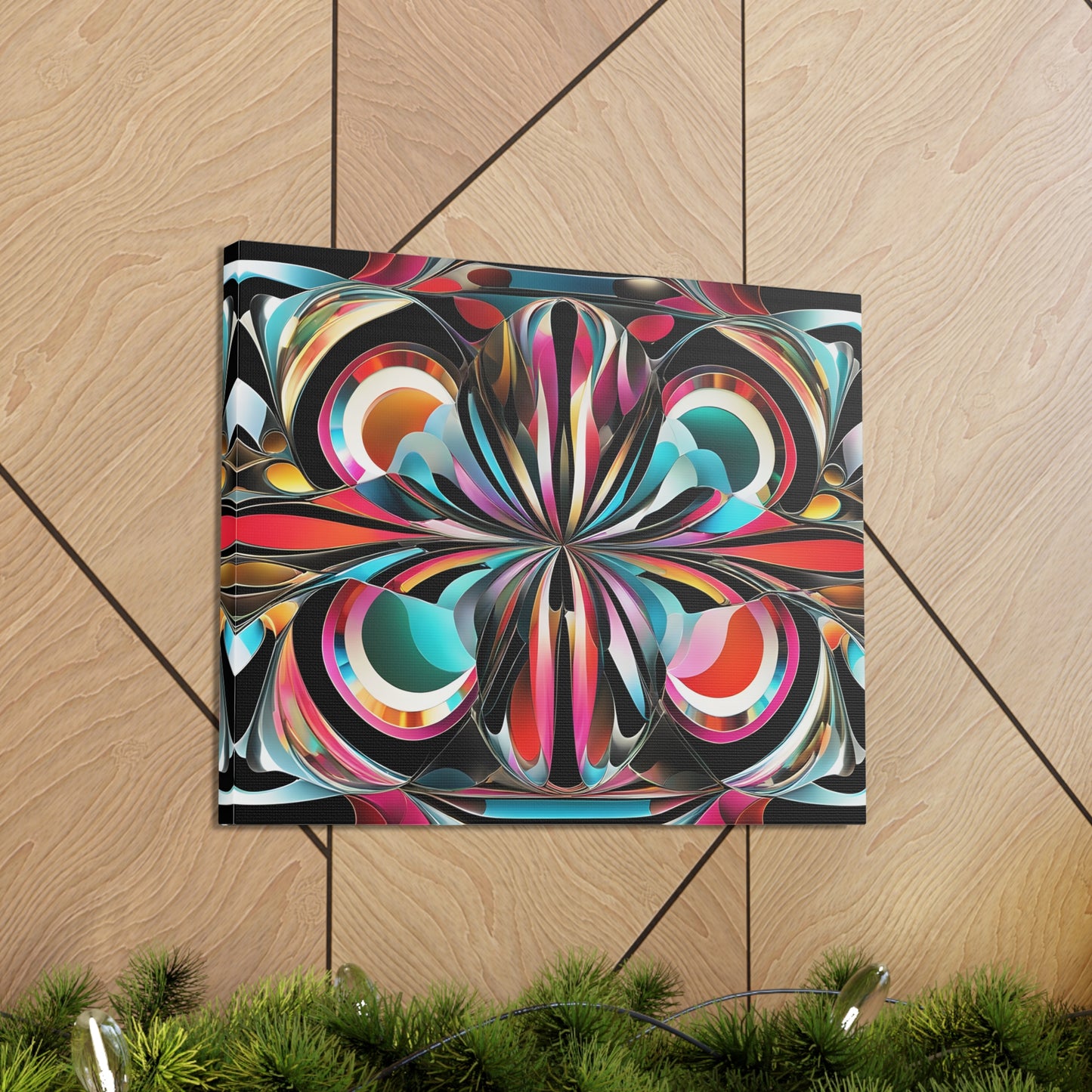 Prismatic Reflections: Abstract Wall Décor