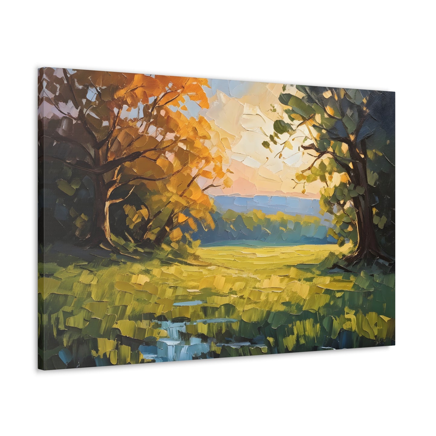 Enchanted Forest: Classic Oil Painting Wall Décor