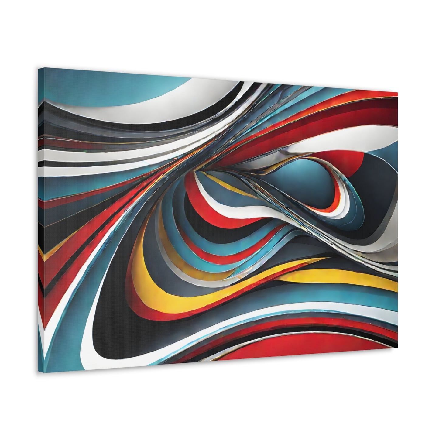 Harmonic Whirl: Abstract Wall Décor