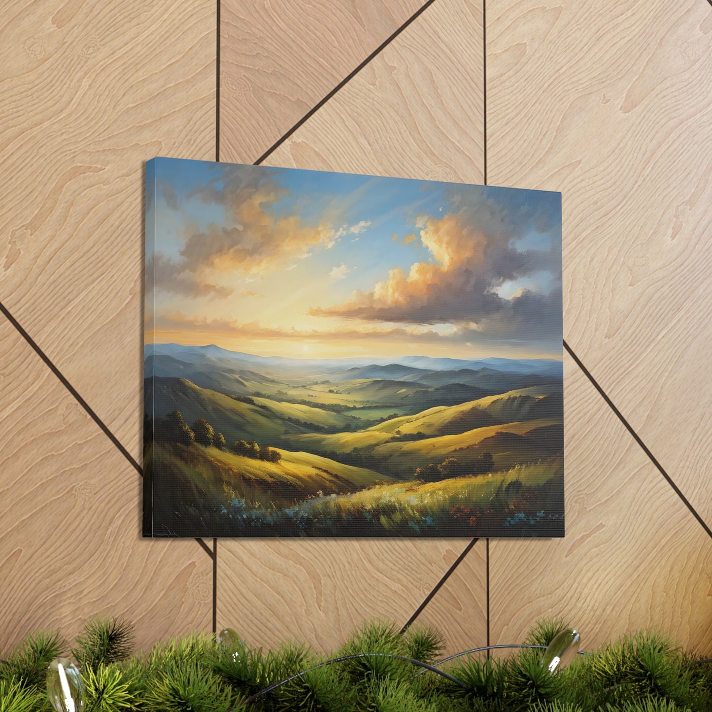 Tranquil Brook: Classic Oil Painting Wall Décor