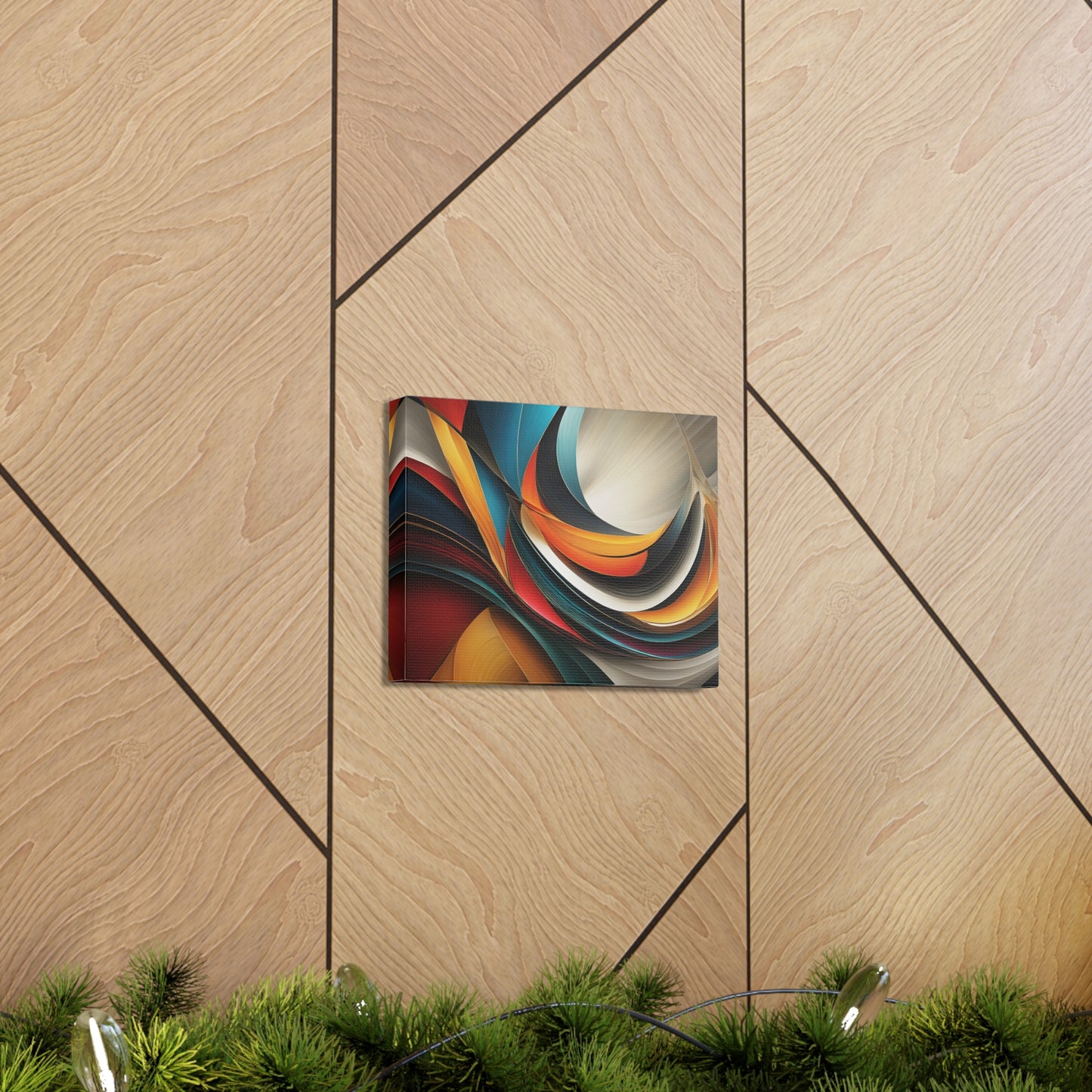 Ethereal Waves: Abstract Wall Décor