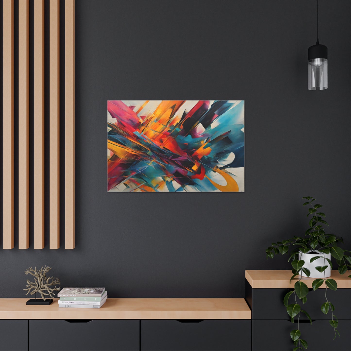 Lyrical Light: Abstract Wall Décor