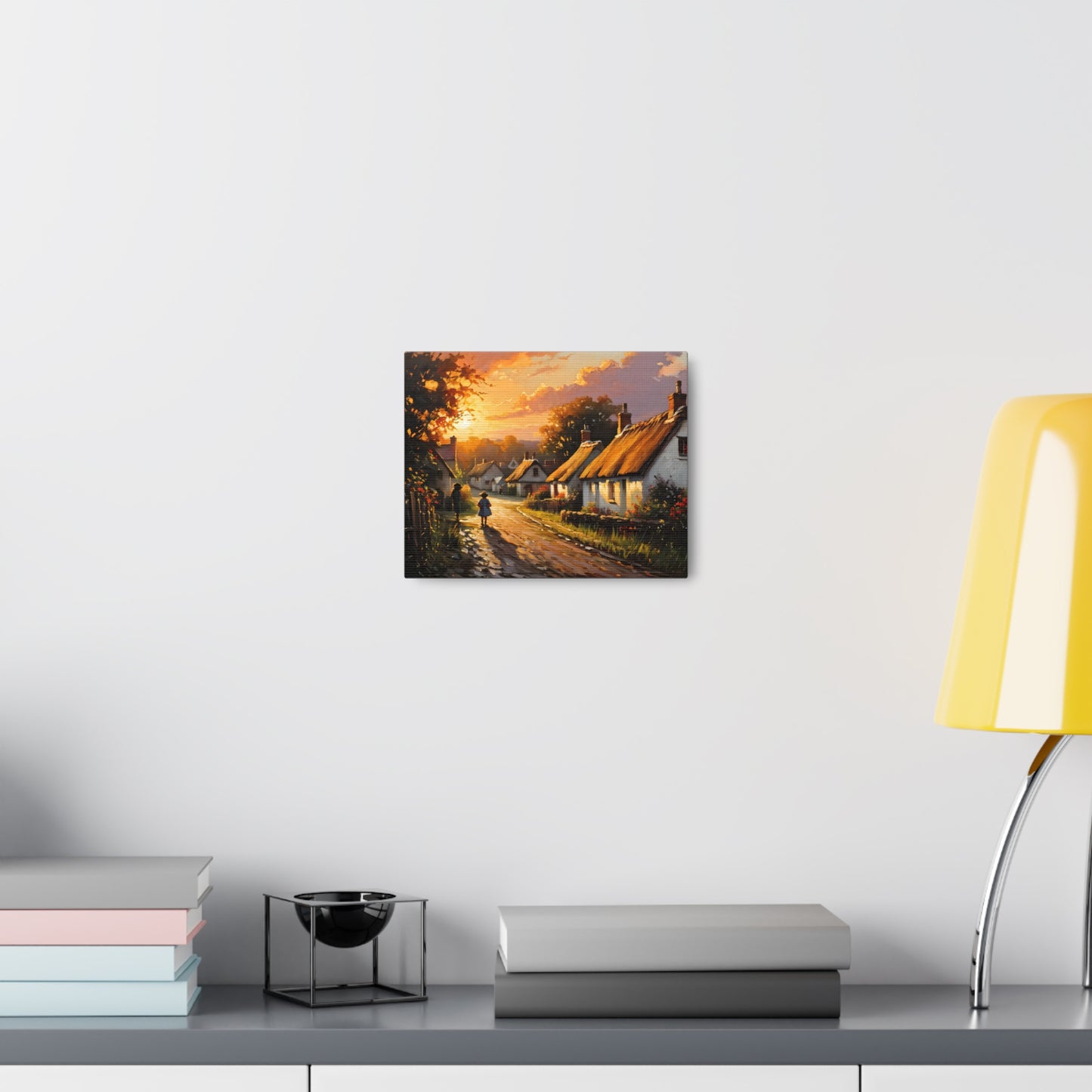 Celestial Skies: Classic Oil Painting Wall Décor