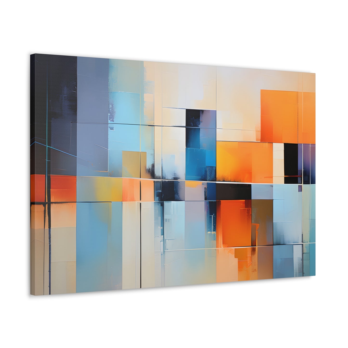 Luminous Lines: Abstract Wall Décor