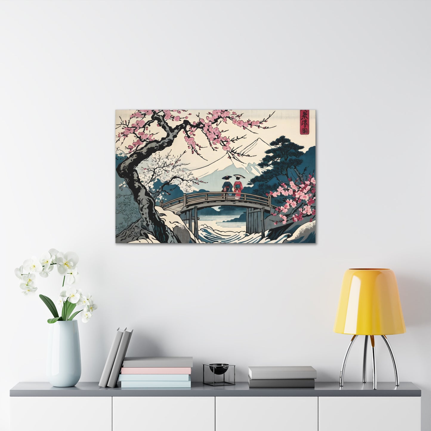 Geisha Grace: Ukiyo-e Wall Décor