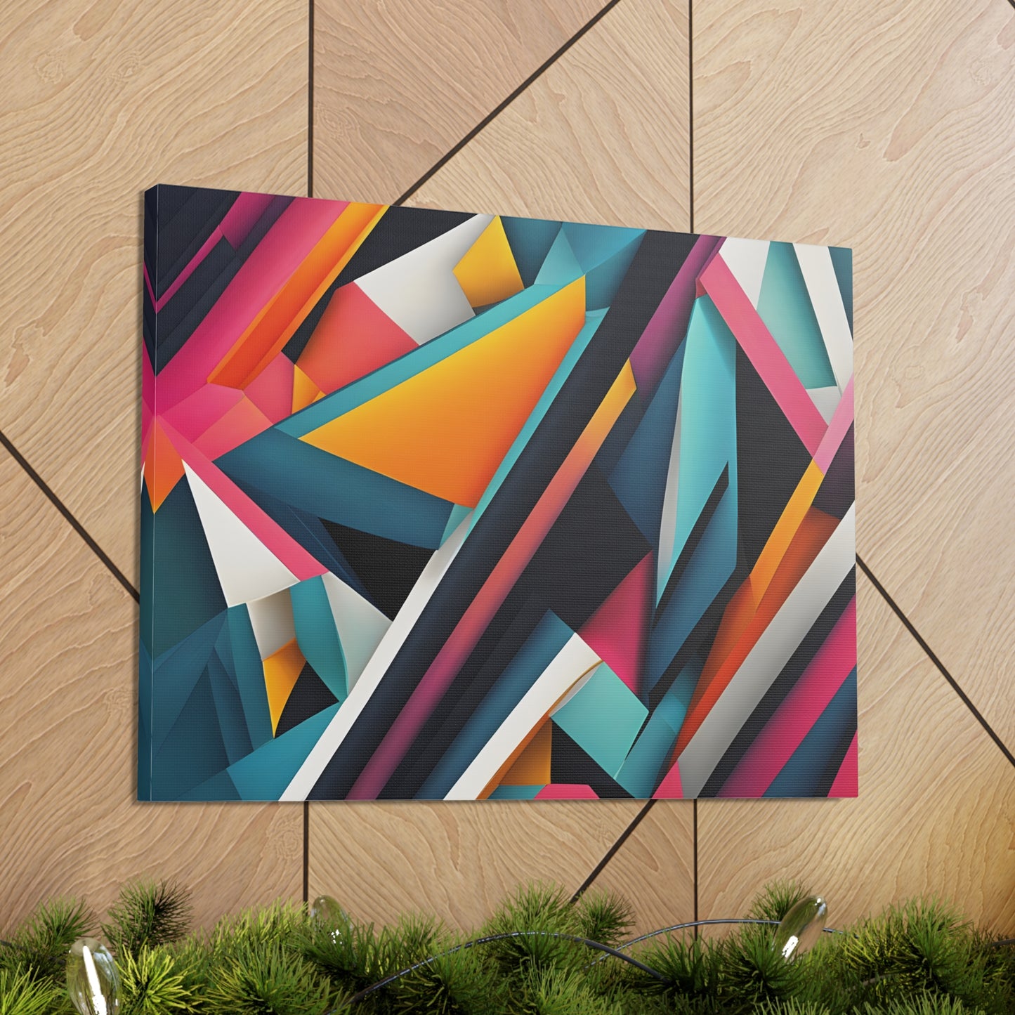 Infinite Streams: Abstract Wall Décor