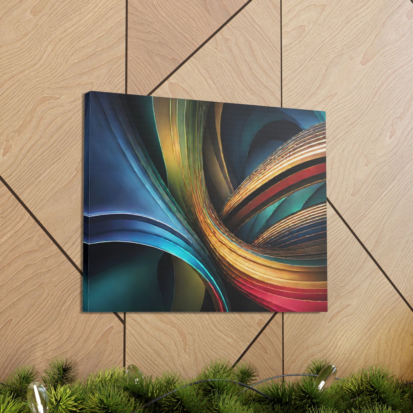 Celestial Maze: Abstract Wall Décor